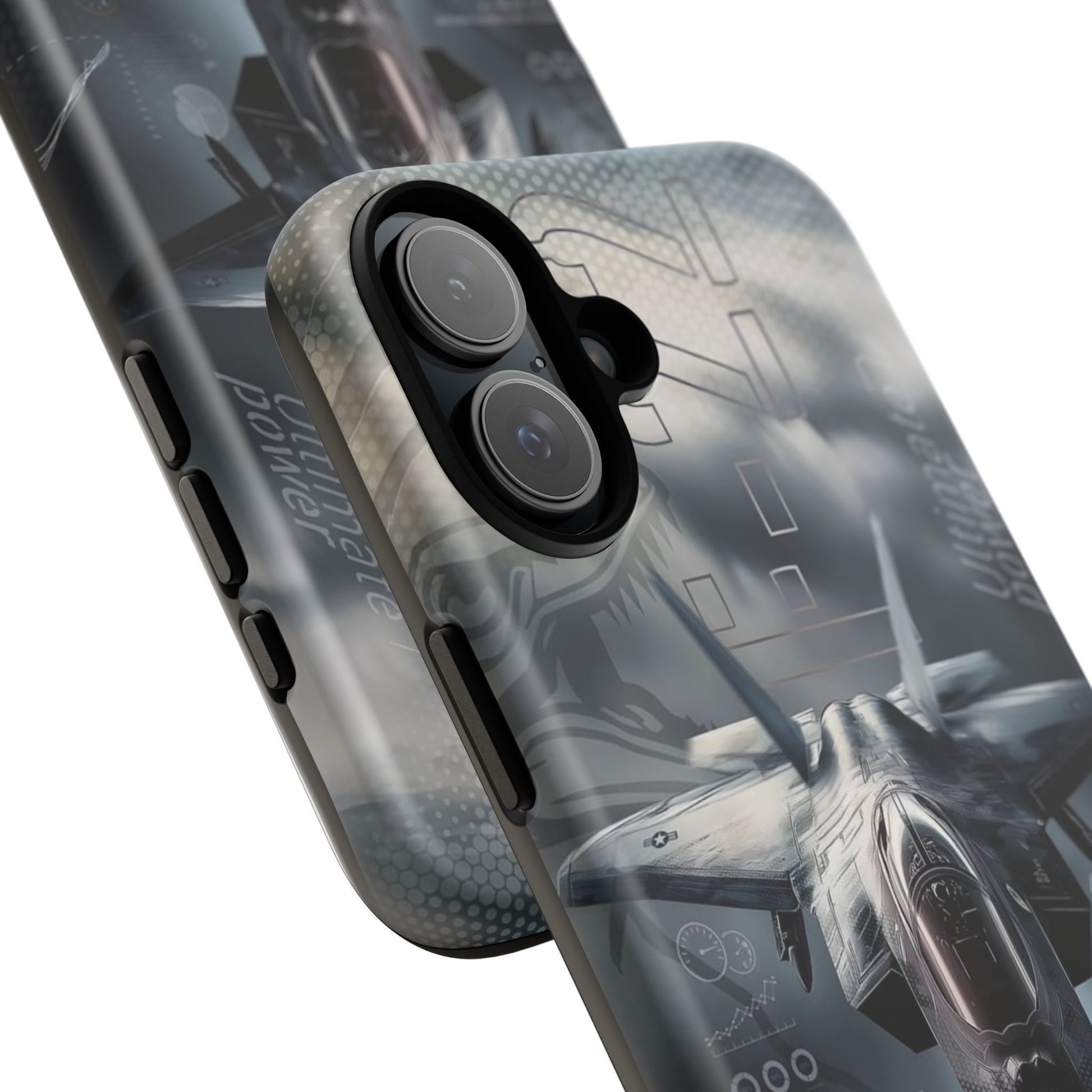 F-22 Raptor Fighter Jet Tough Cases for iPhones, Samsung, and Pixel