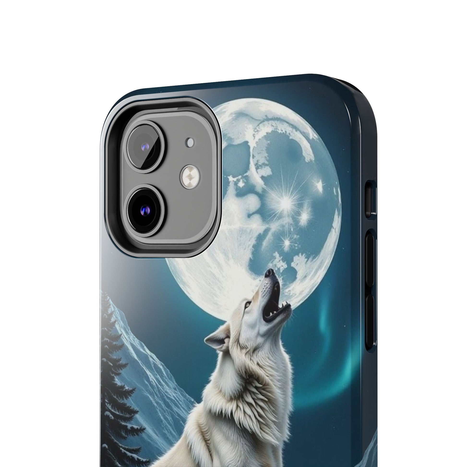 Howling Wolf Theme Phone Cases for iPhones & Samsung Phones