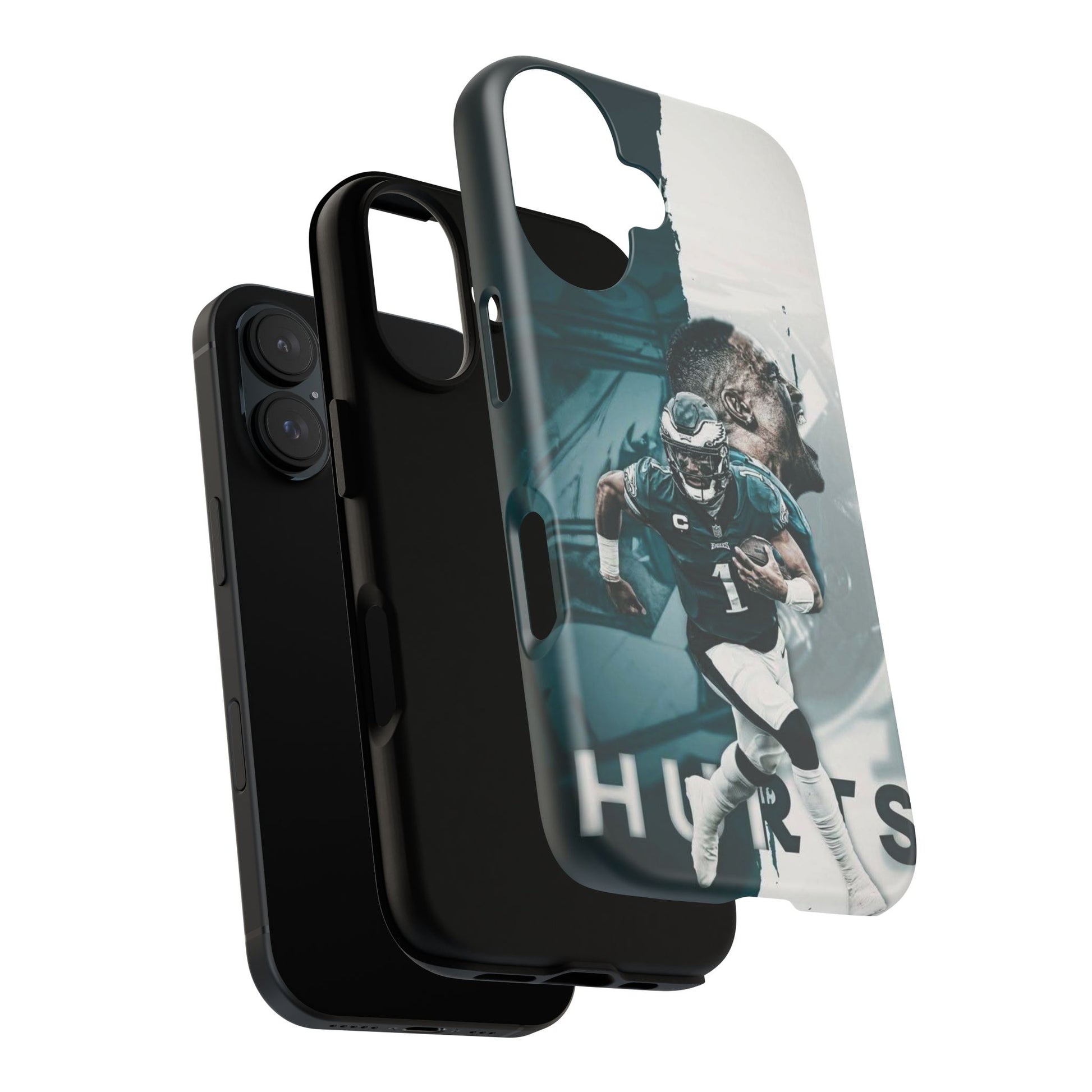 Jalen Hurts Eagles Football Tough Cases for iPhones, Samsung, and Pixel