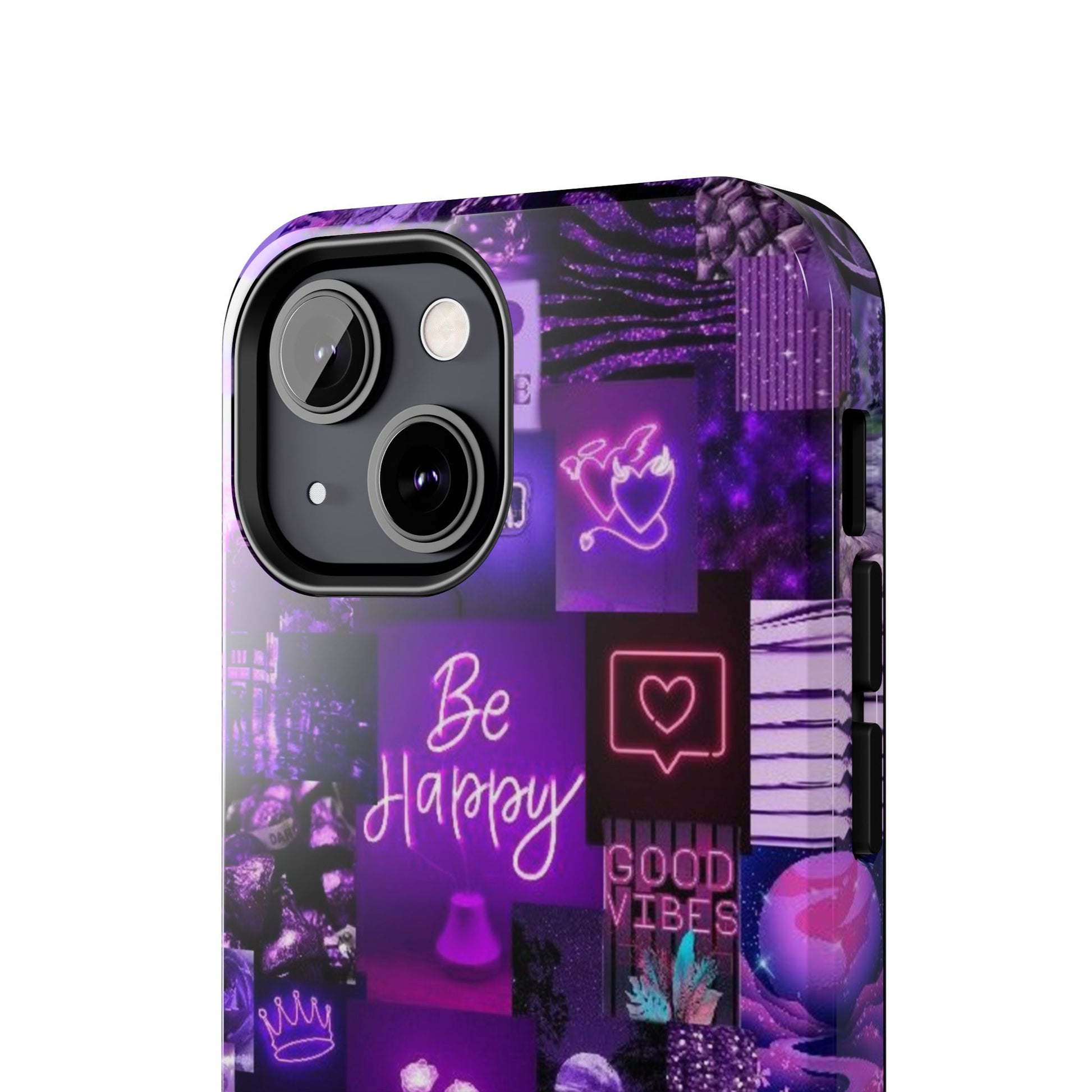 Be Happy Themed Tough Phone Cases for Iphones & Samsung Phones