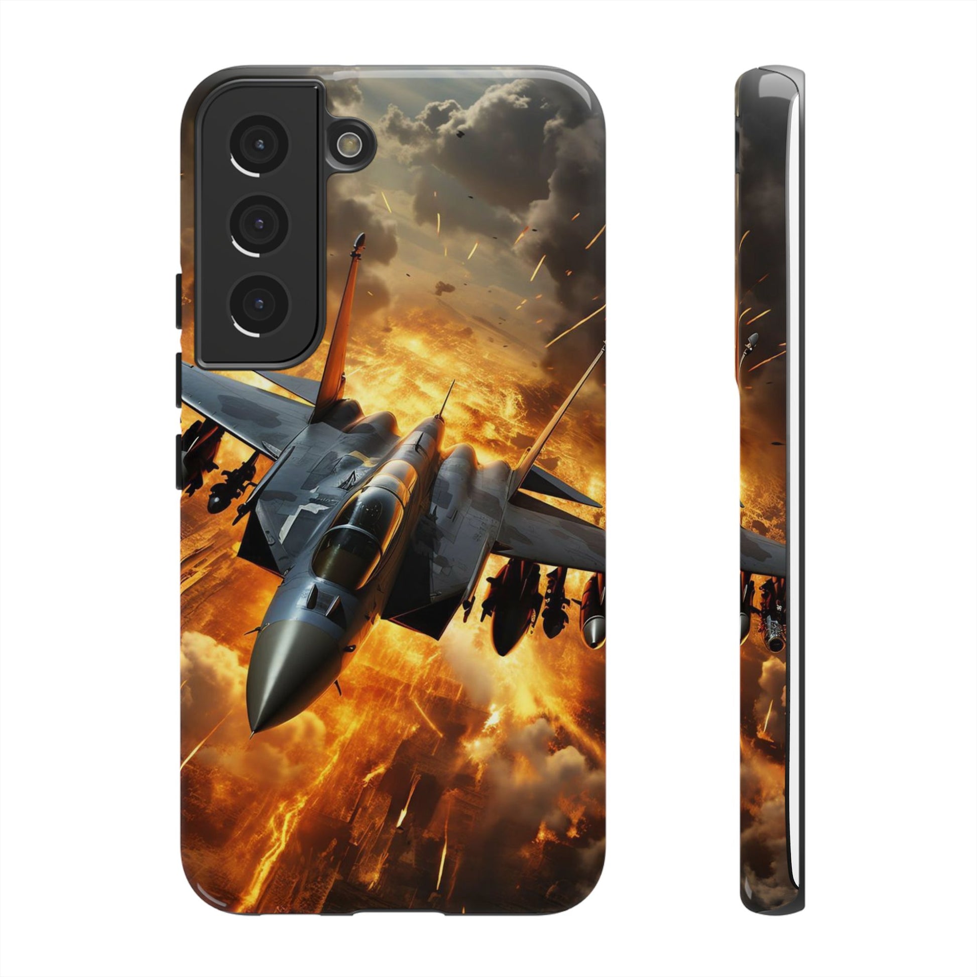 F-15 Fighter Jet Tough Cases for iPhones, Samsung, and Pixel