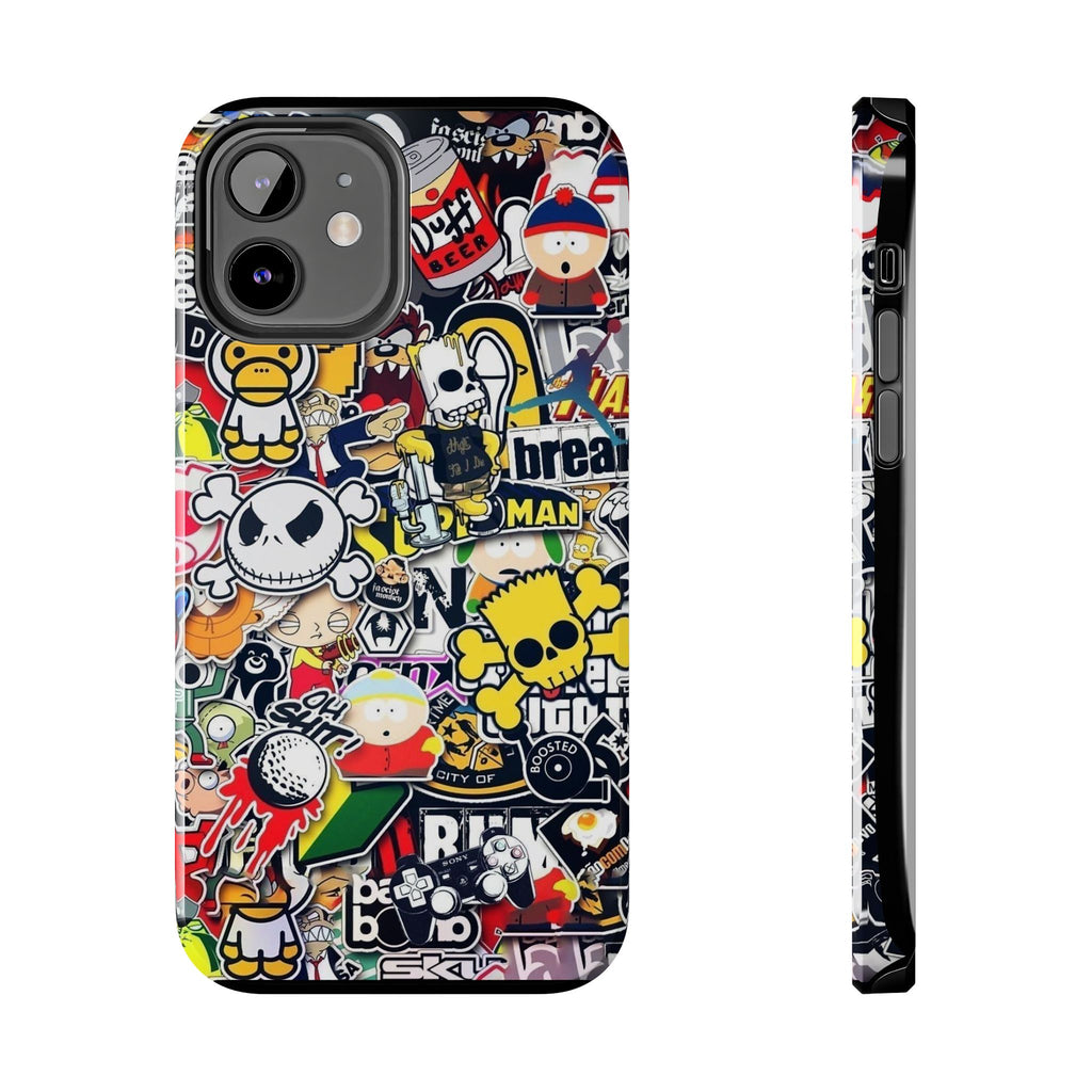 Sticker Bomb Theme Phone Case for iPhone & Samsung Galaxy Phones