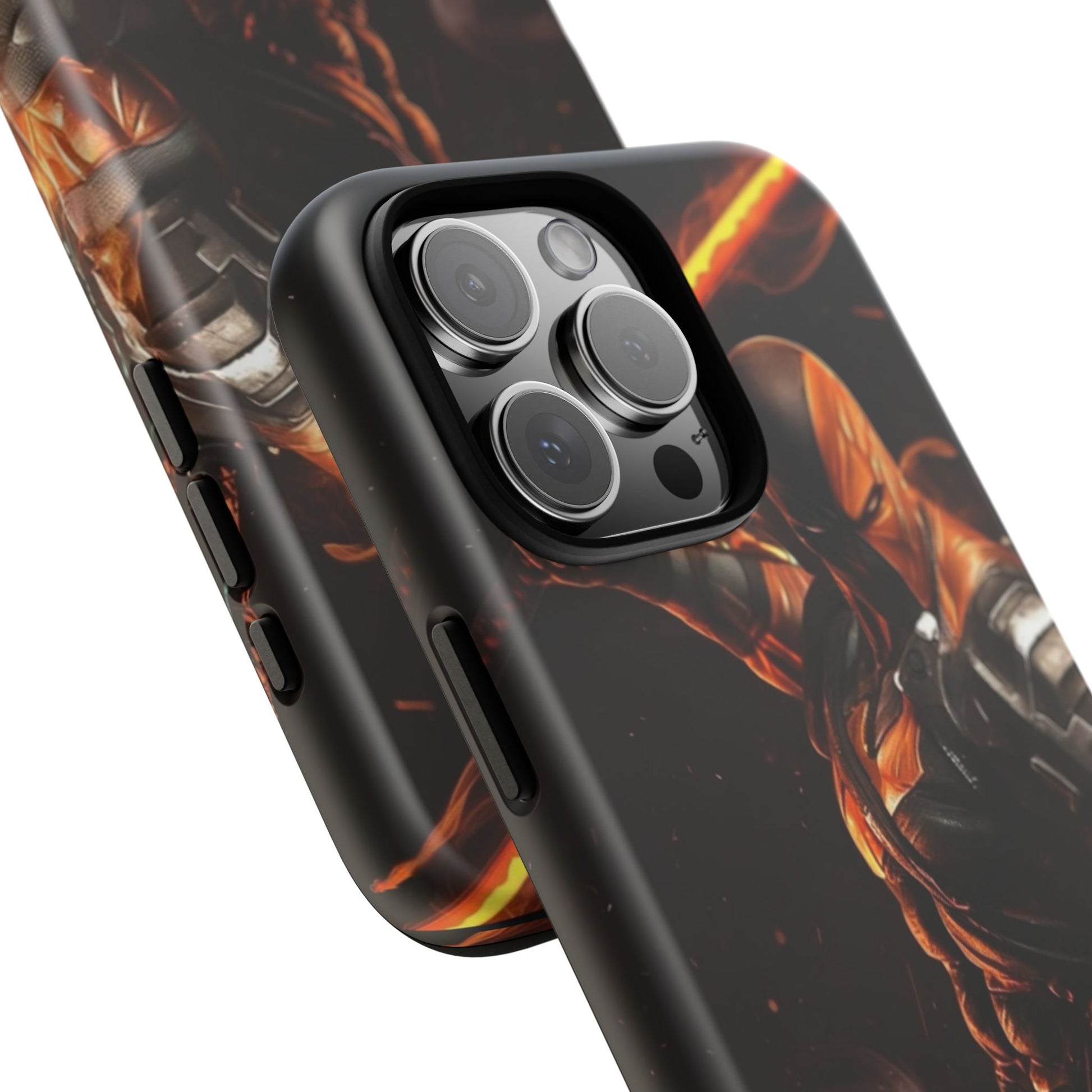 DC Comics Death Stroke Tough Cases for iPhones, Samsung, and Pixel