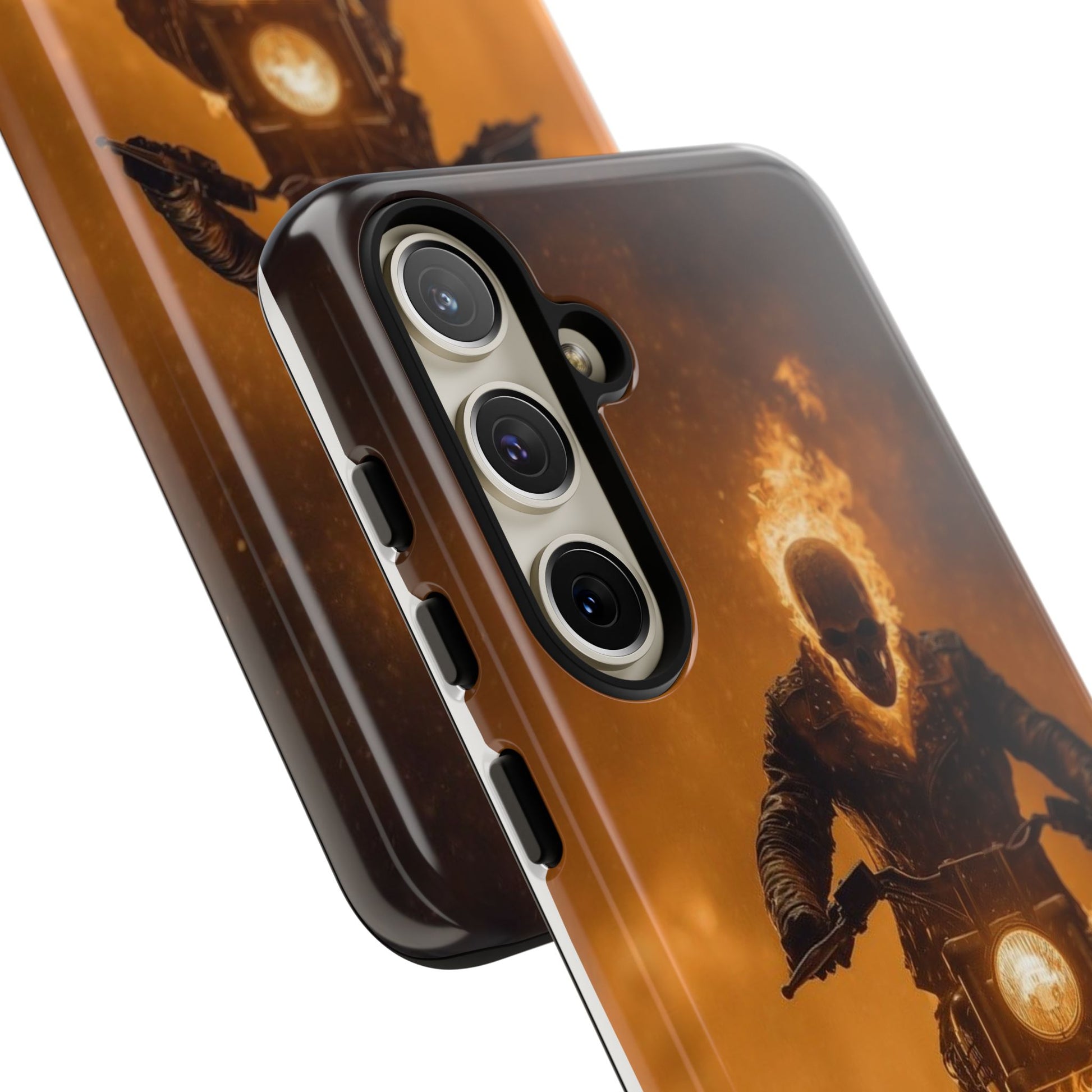 Marvel's Ghostrider Tough Cases for iPhones, Samsung, and Pixel