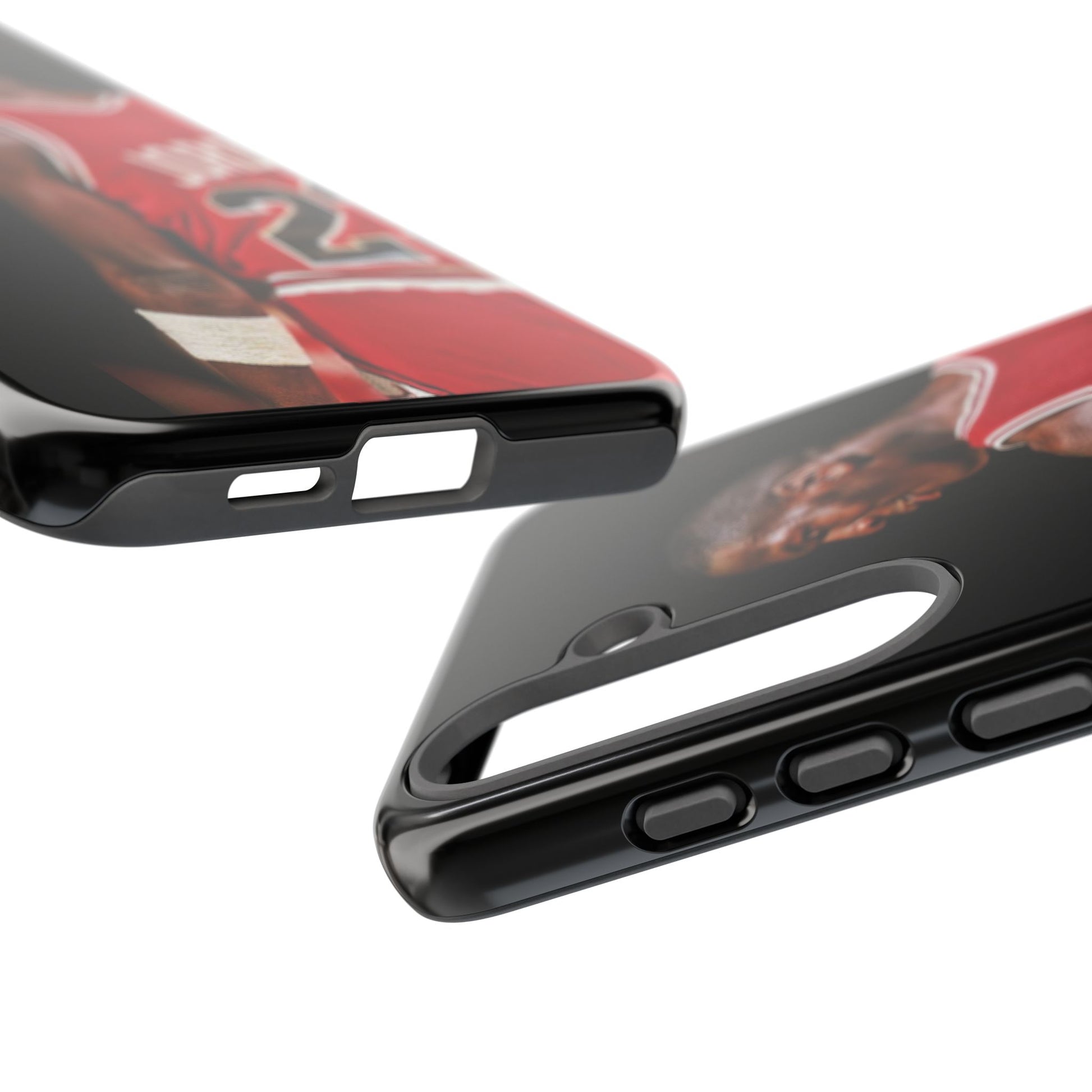 Basketball Legend Michael Jordan Tough Cases for iPhones, Samsung, and Pixel