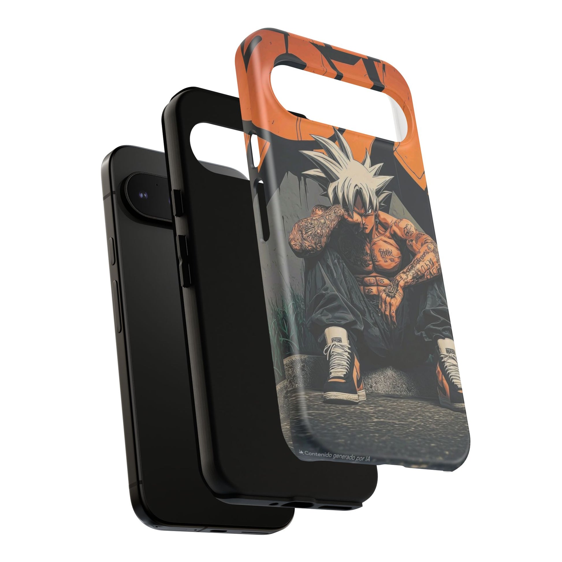 Anime DBZ Thug Tough Cases for iPhones, Samsung, and Pixel