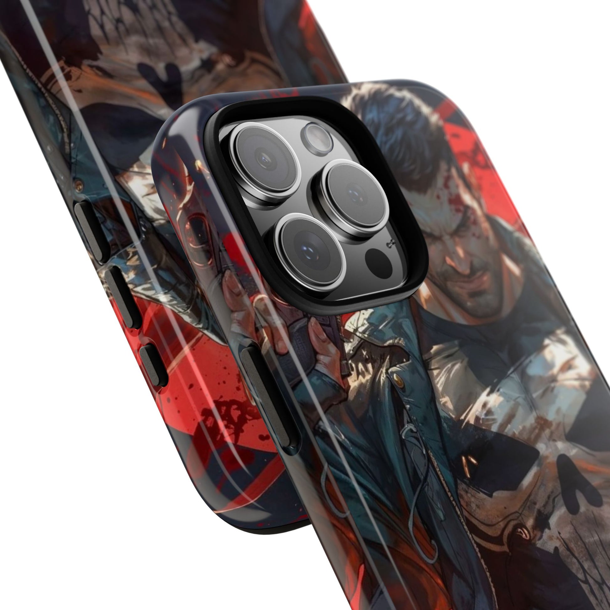 Punisher Tough Cases for iPhones, Samsung, and Pixel