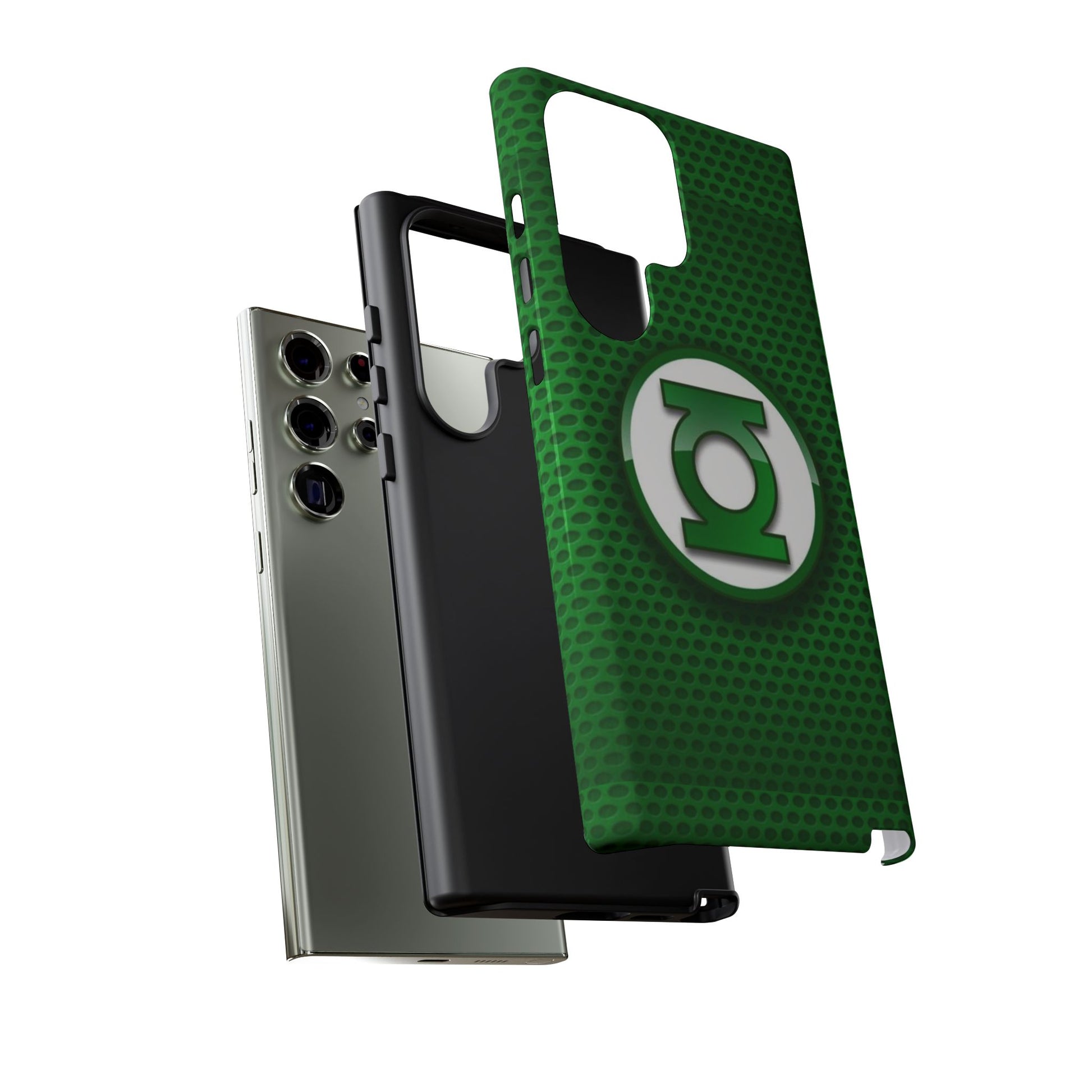 Green Lantern Logo Phone Case, Tough Cases, DC Case for iPhones, Samsung, and Pixel