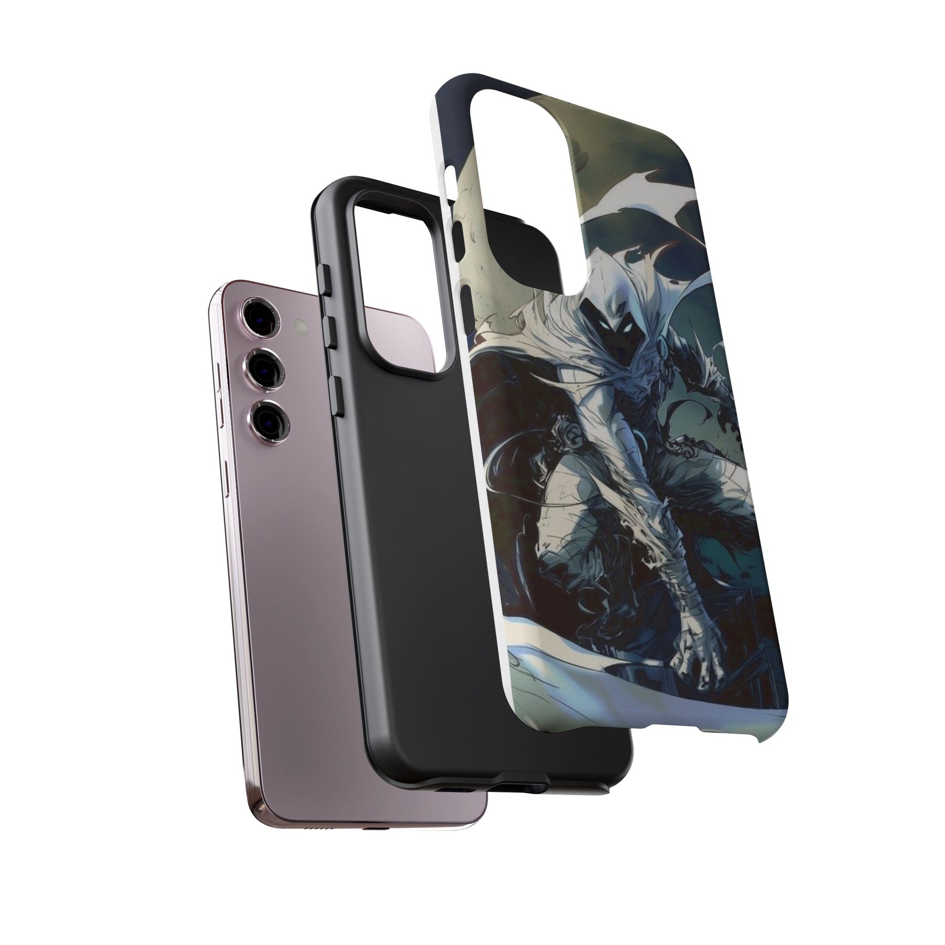 Moon Knight Tough Cases for iPhones, Samsung, and Pixel