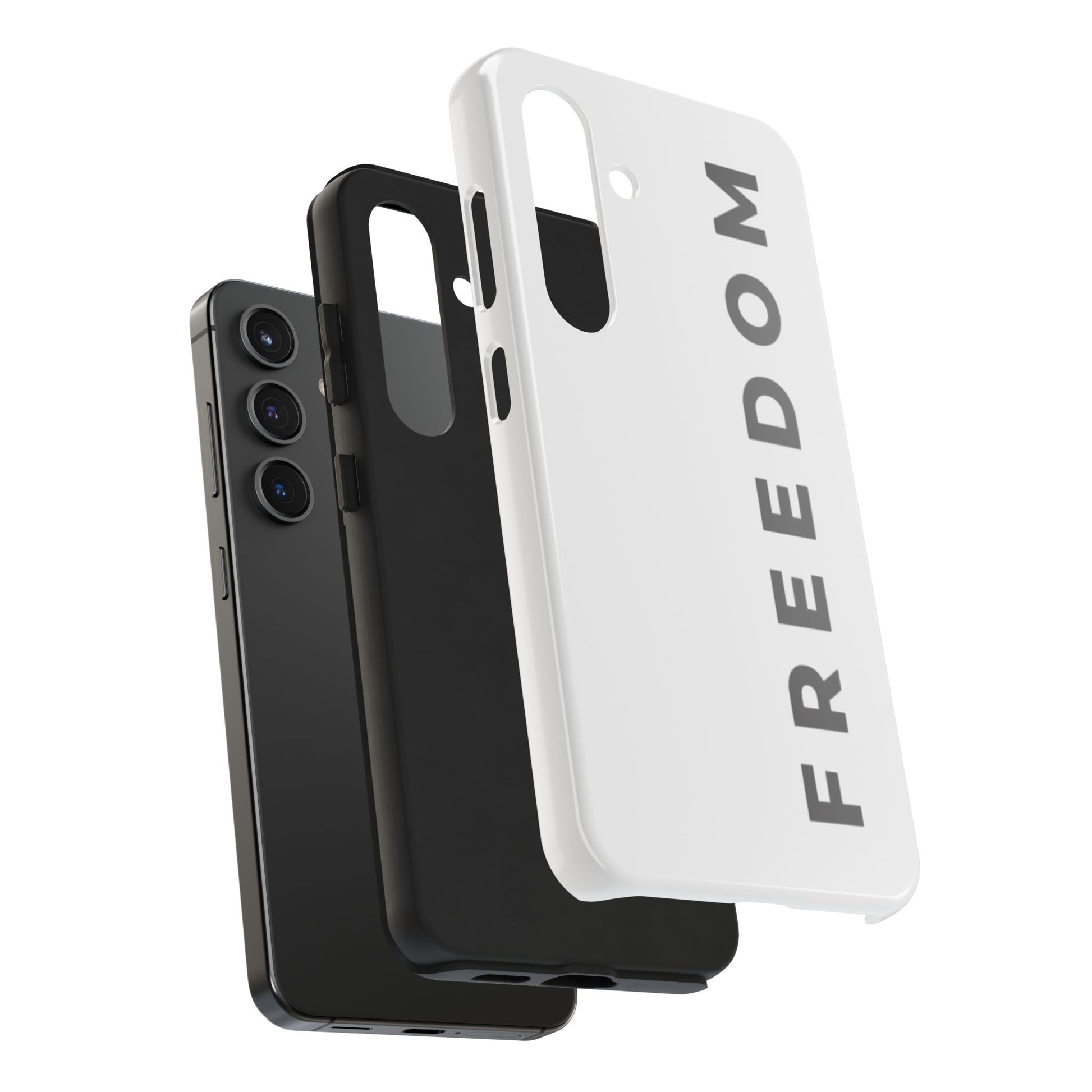Charlie Kirk Freedom Theme Phone Cases for iPhones & Samsung Phones