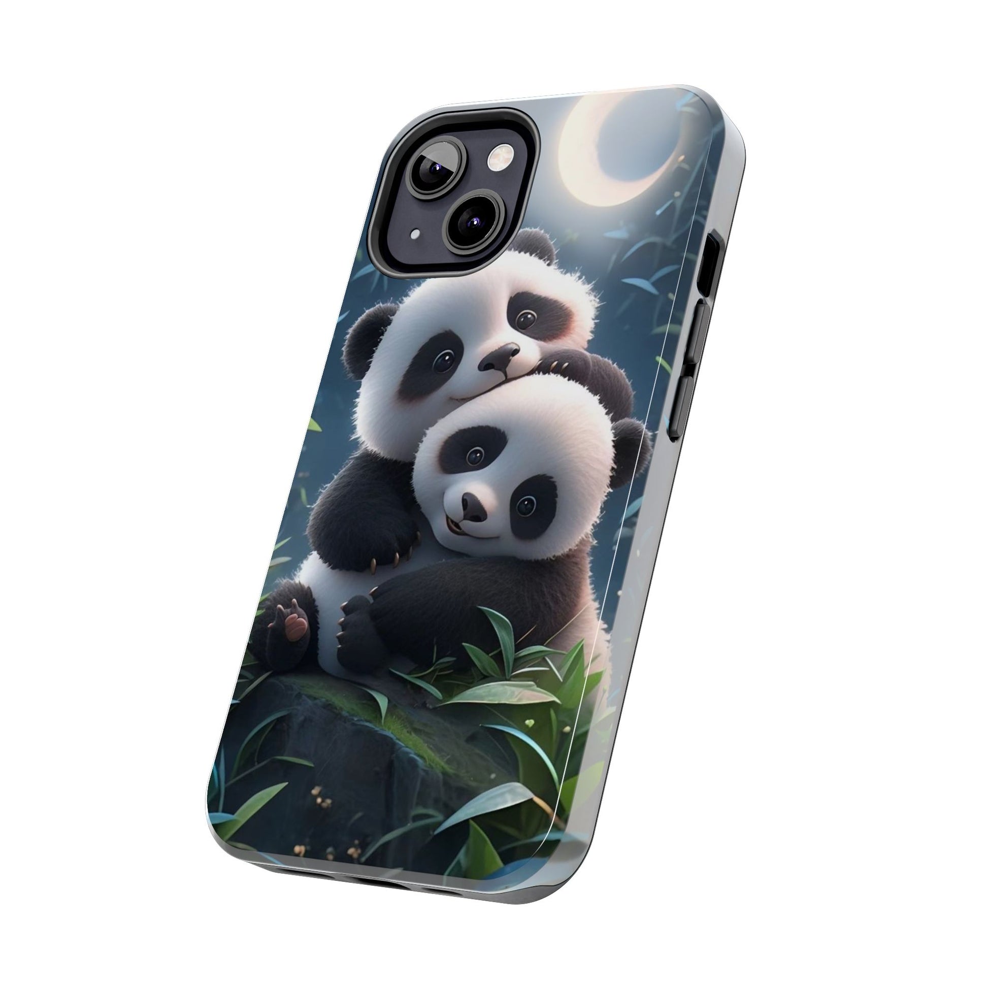 Hugging Pandas Theme Phone Cases for iPhones & Samsung Phones