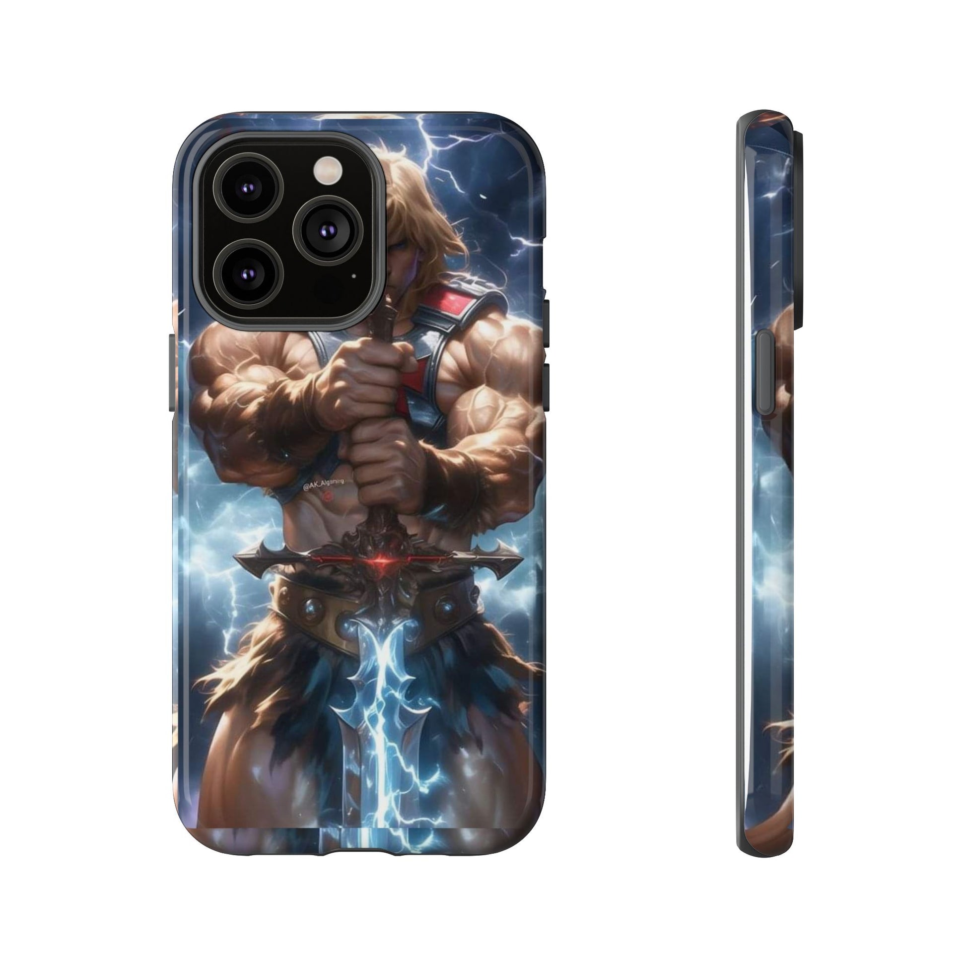 He-Man Masters of the Universe Tough Cases for iPhones, Samsung, and Pixel
