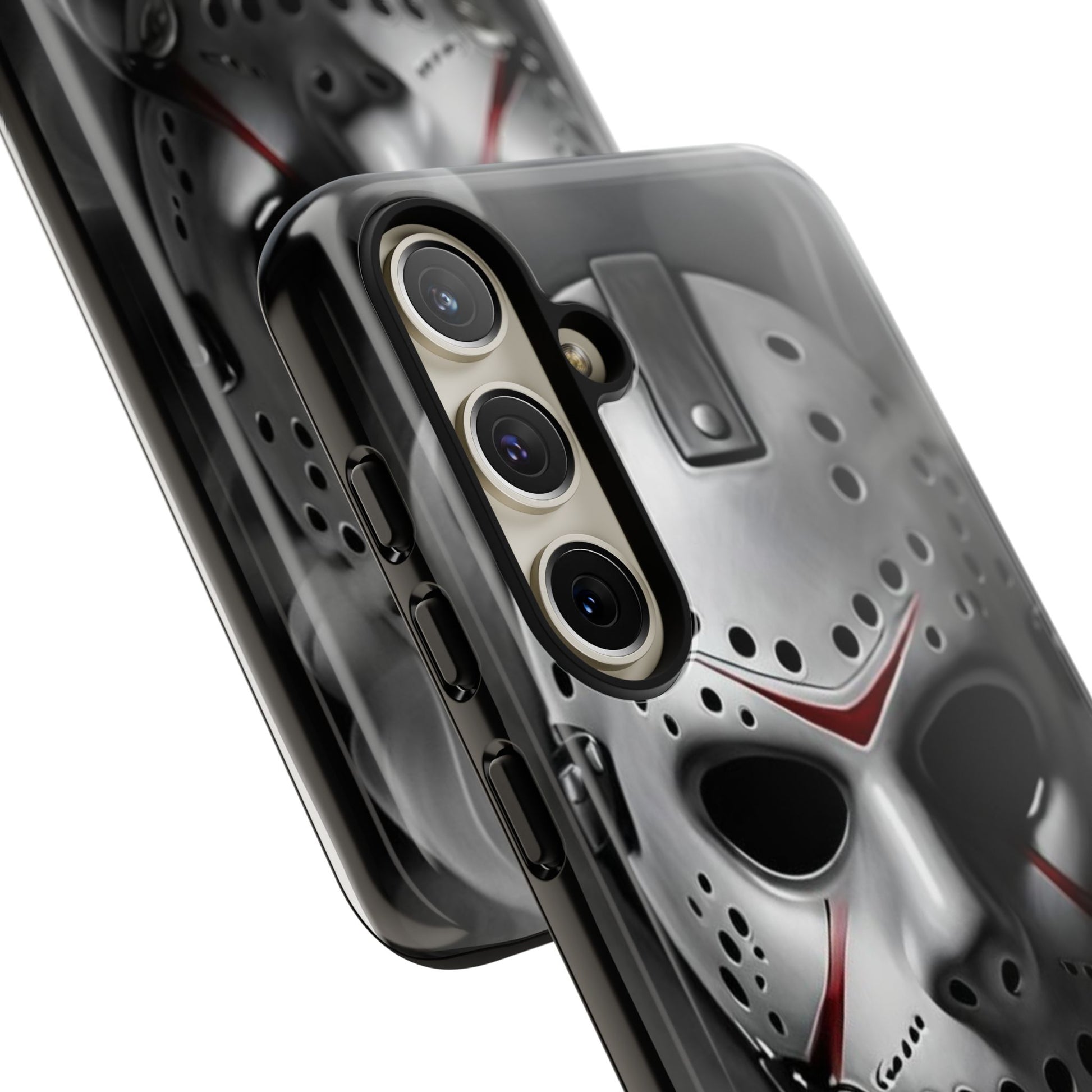 Friday the 13th Jason's Mask Tough Cases for iPhones, Samsung, and Pixel