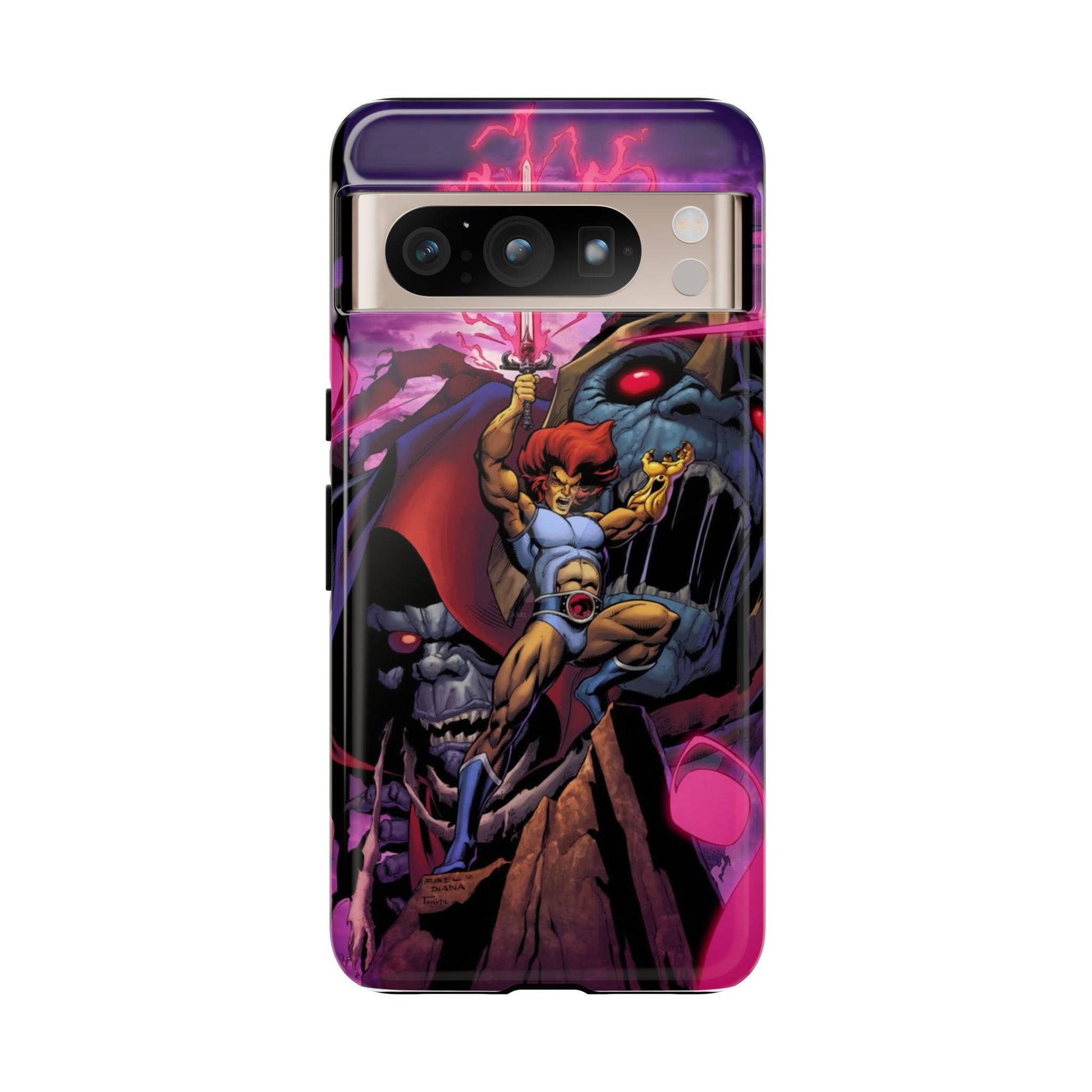 Thundercats Lion O x Mumra Tough Cases for iPhones, Samsung, and Pixel