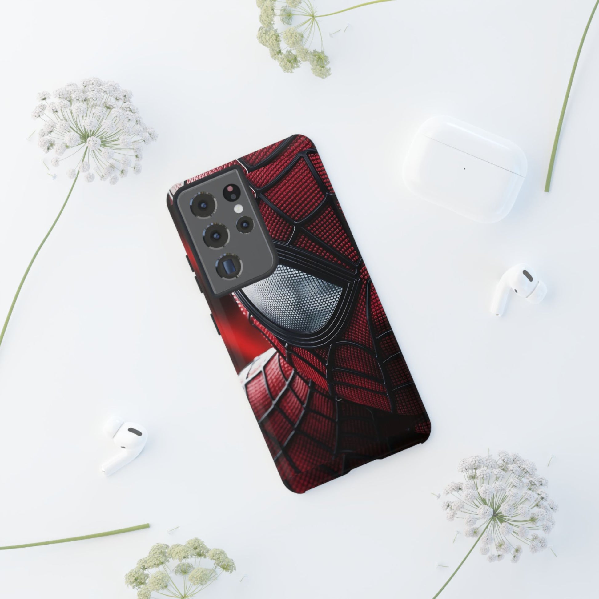 Spiderman Tough Cases for iPhones, Samsung, and Pixel