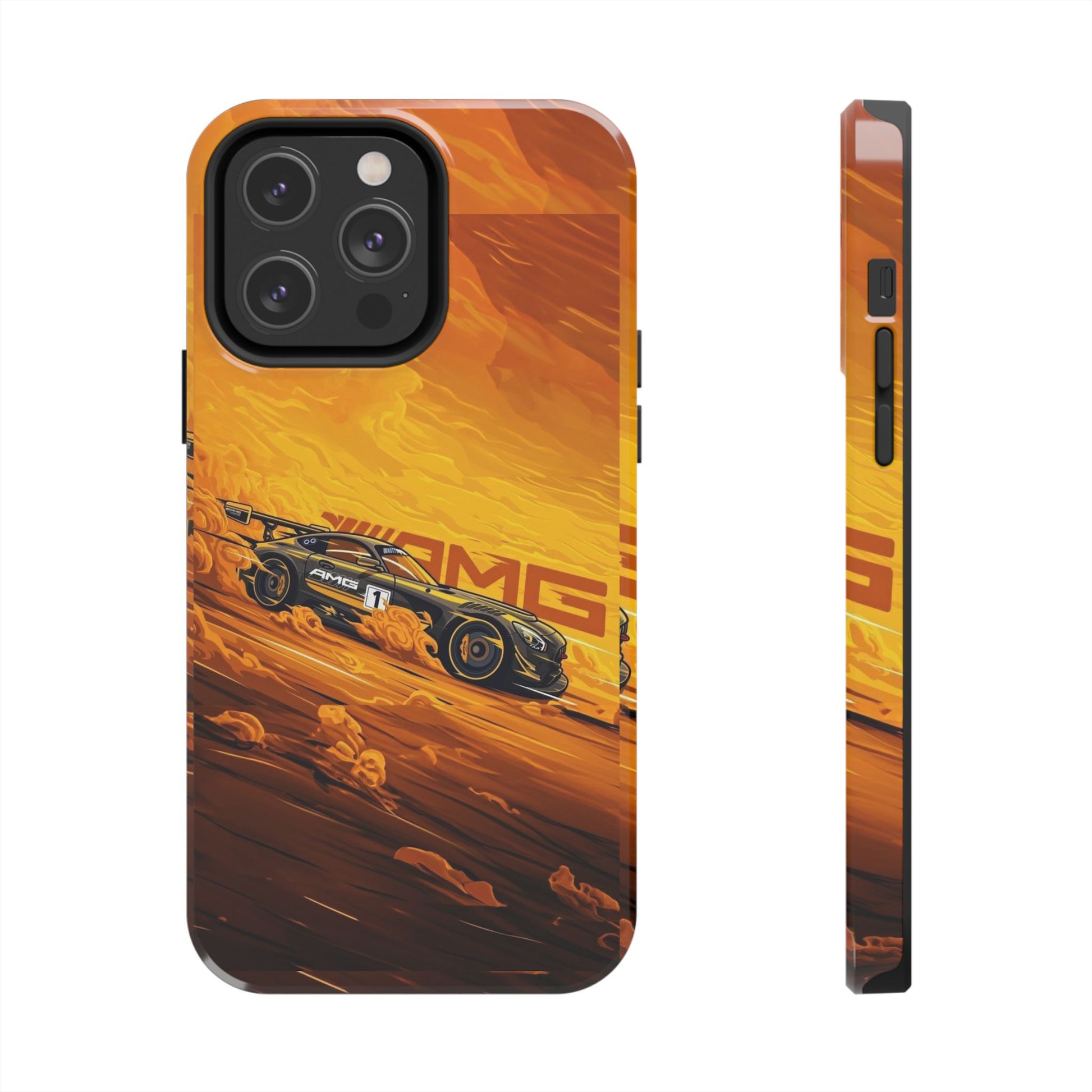 AMG Racing Sports Car Themed Phone Cases for Iphones & Samsung Phones