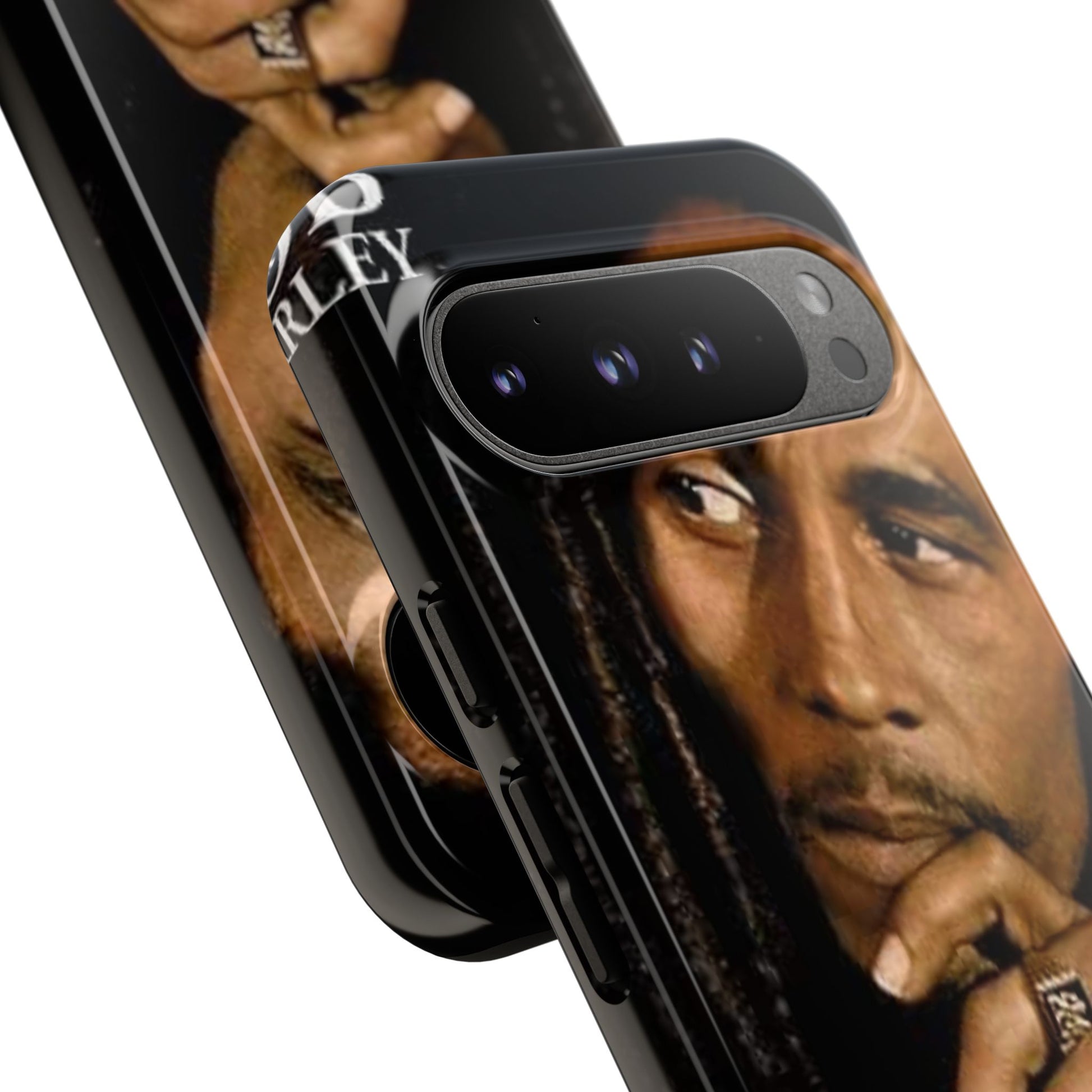 Marley Reggae Tough Cases for iPhones, Samsung, and Pixel