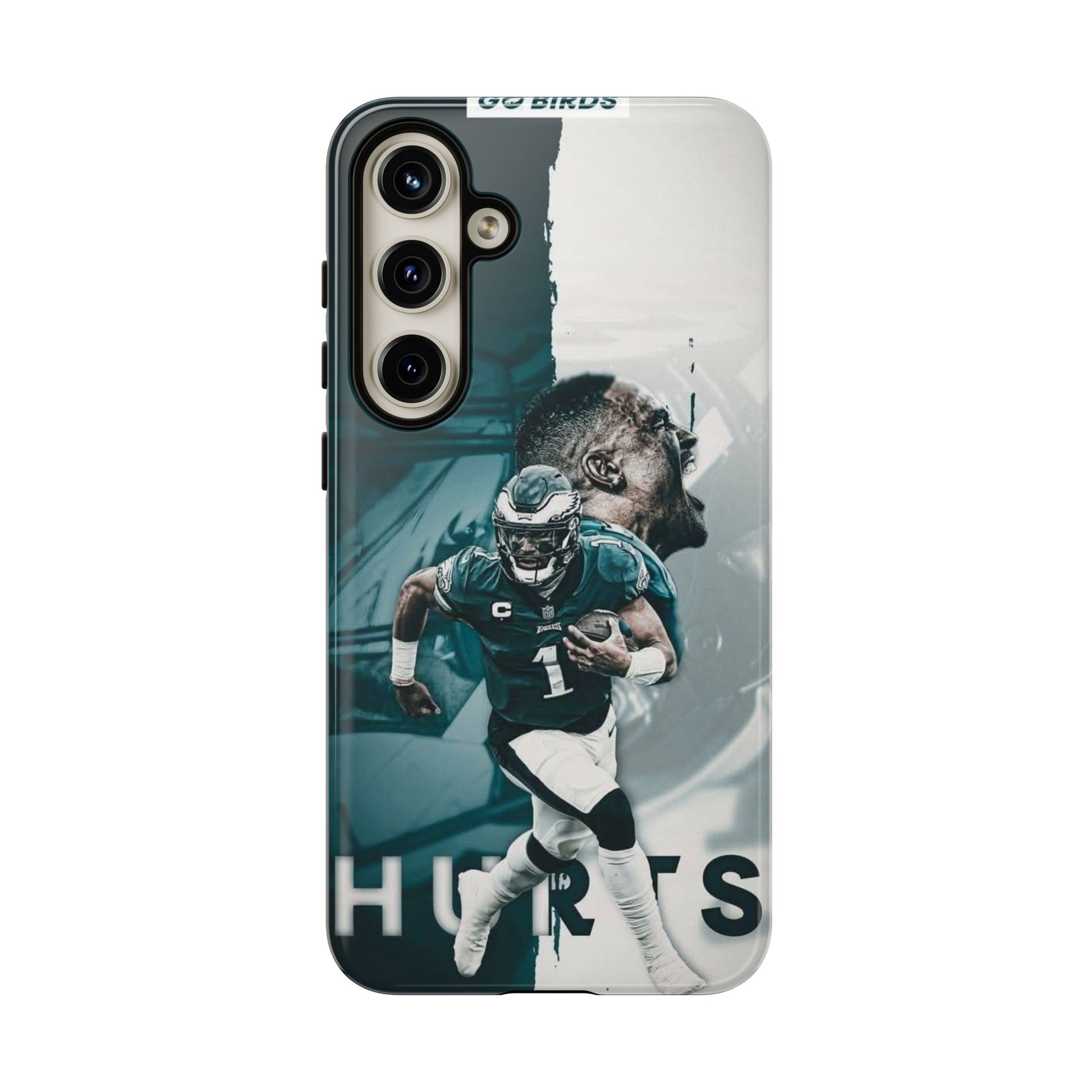 Jalen Hurts Eagles Football Tough Cases for iPhones, Samsung, and Pixel