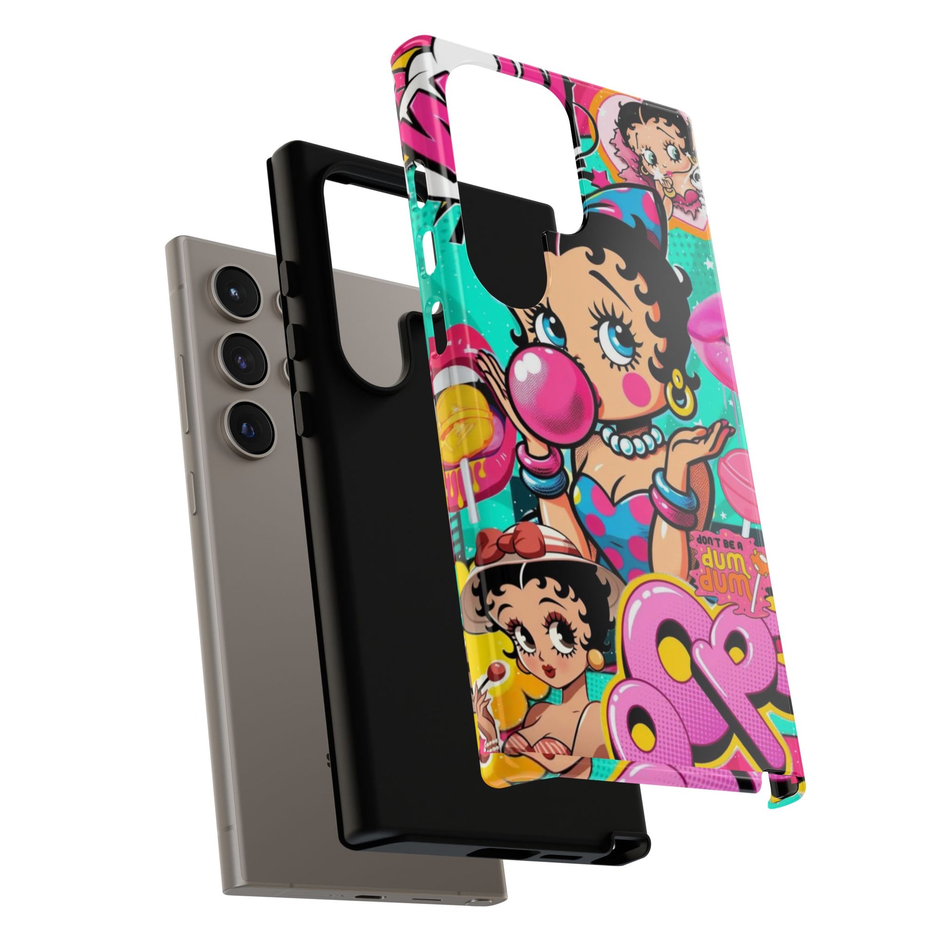 Betty Boop Comic Strip Phone Case for iPhone, Samsung Galaxy, & Pixel Phones