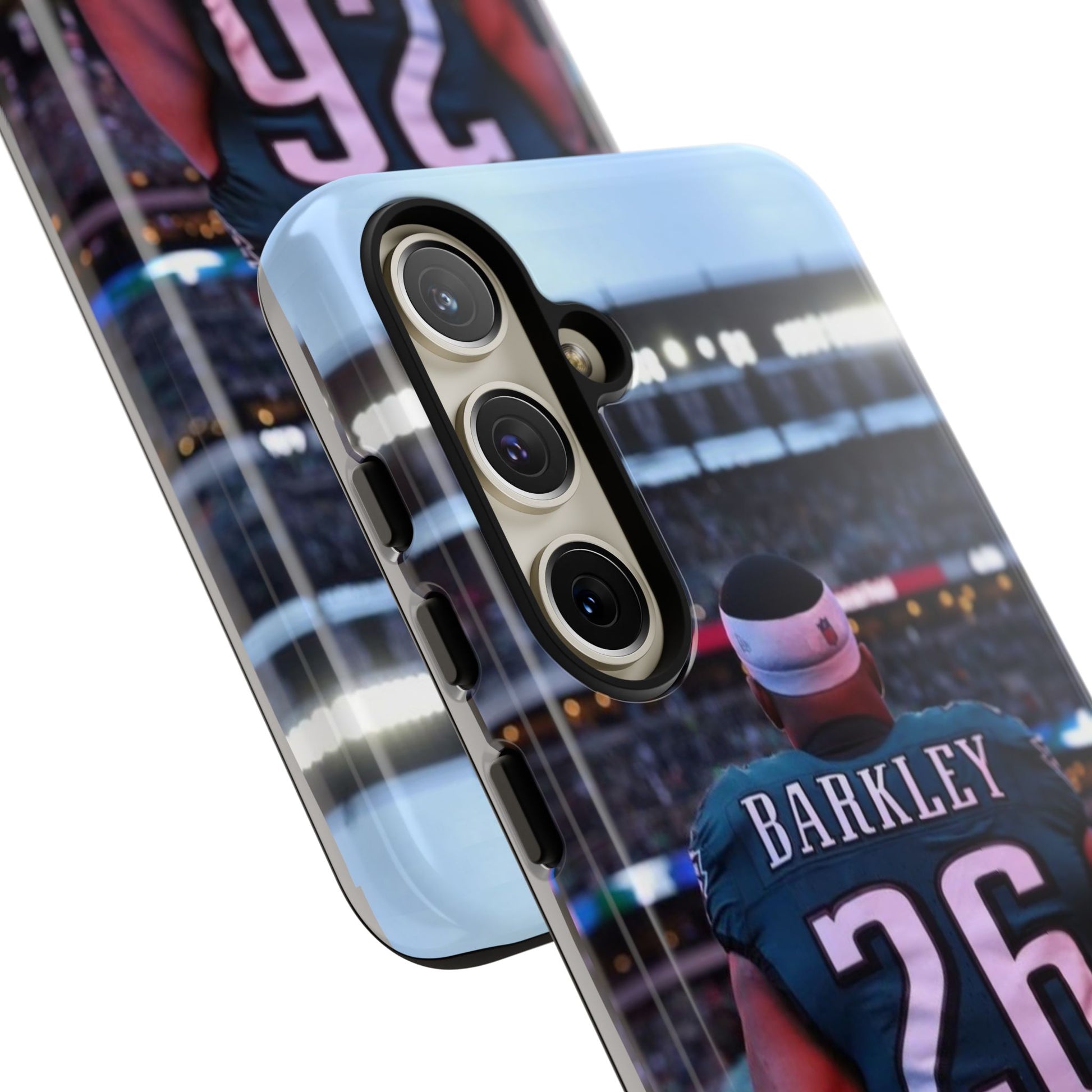 Eagles Football Saquon Barkley Tough Cases for iPhones, Samsung, and Pixel