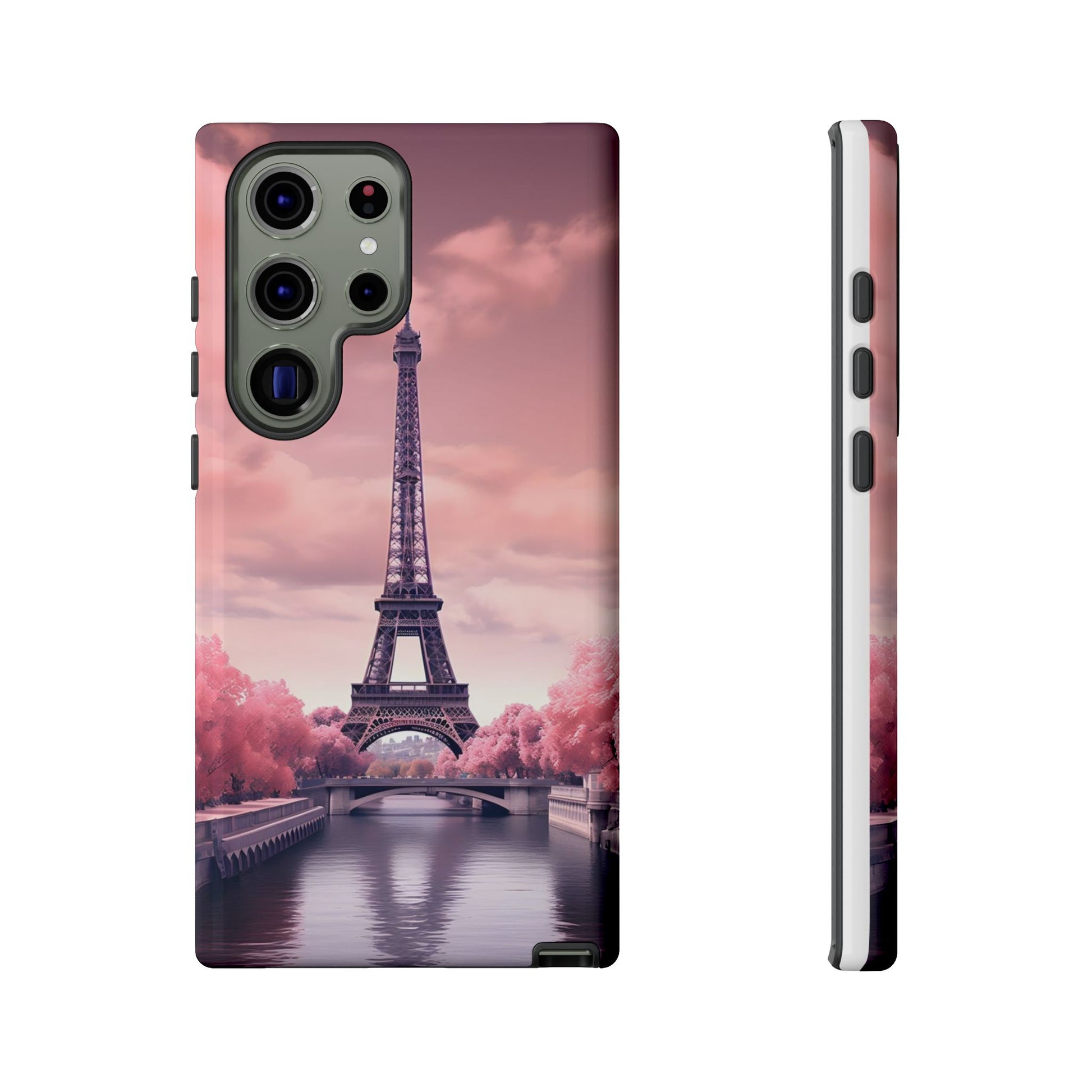 Eiffel Tower Paris Tough Cases for iPhones, Samsung, and Pixel