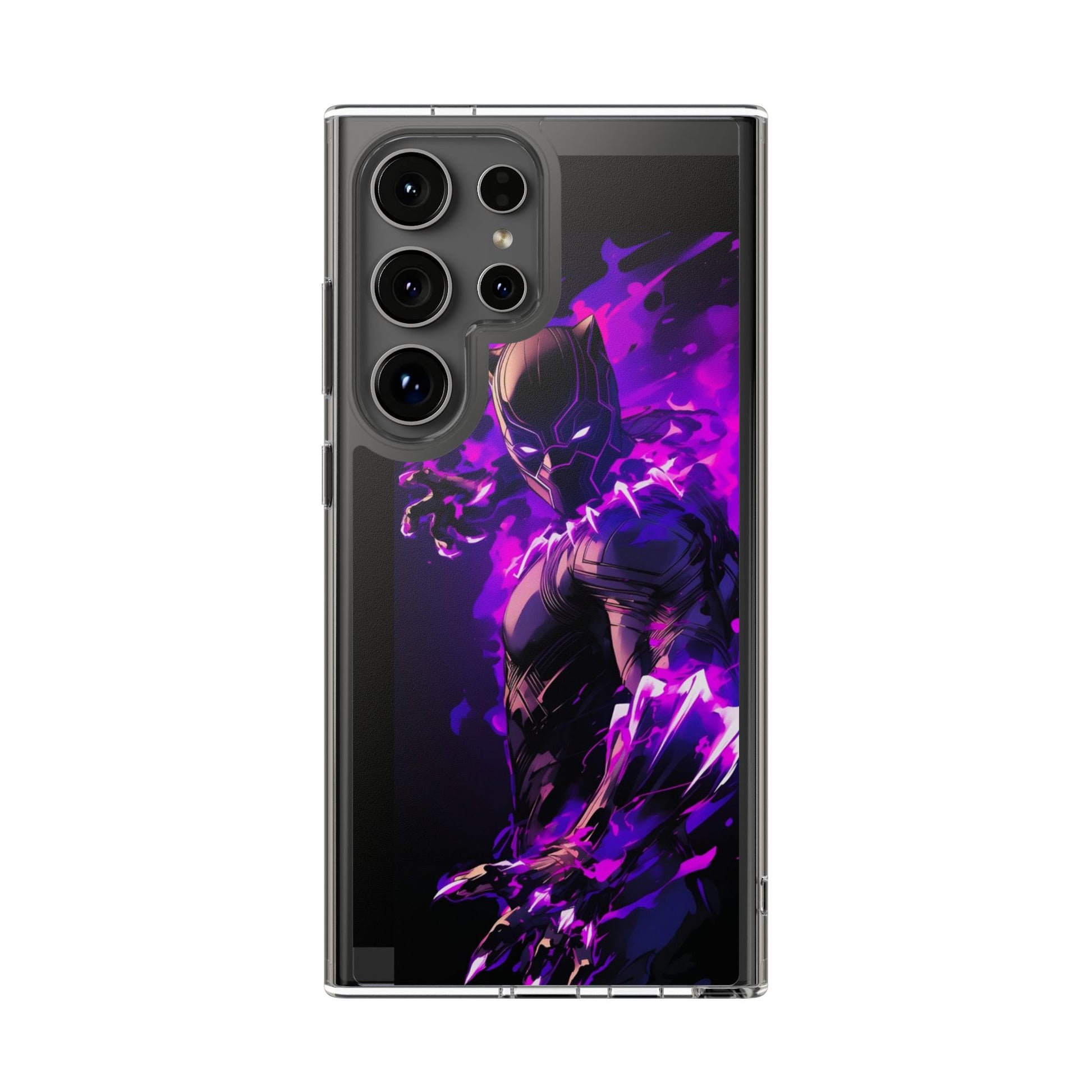 King of Wakanda Super Black Panther iPhone & Samsung Case, Wireless Charging compatible