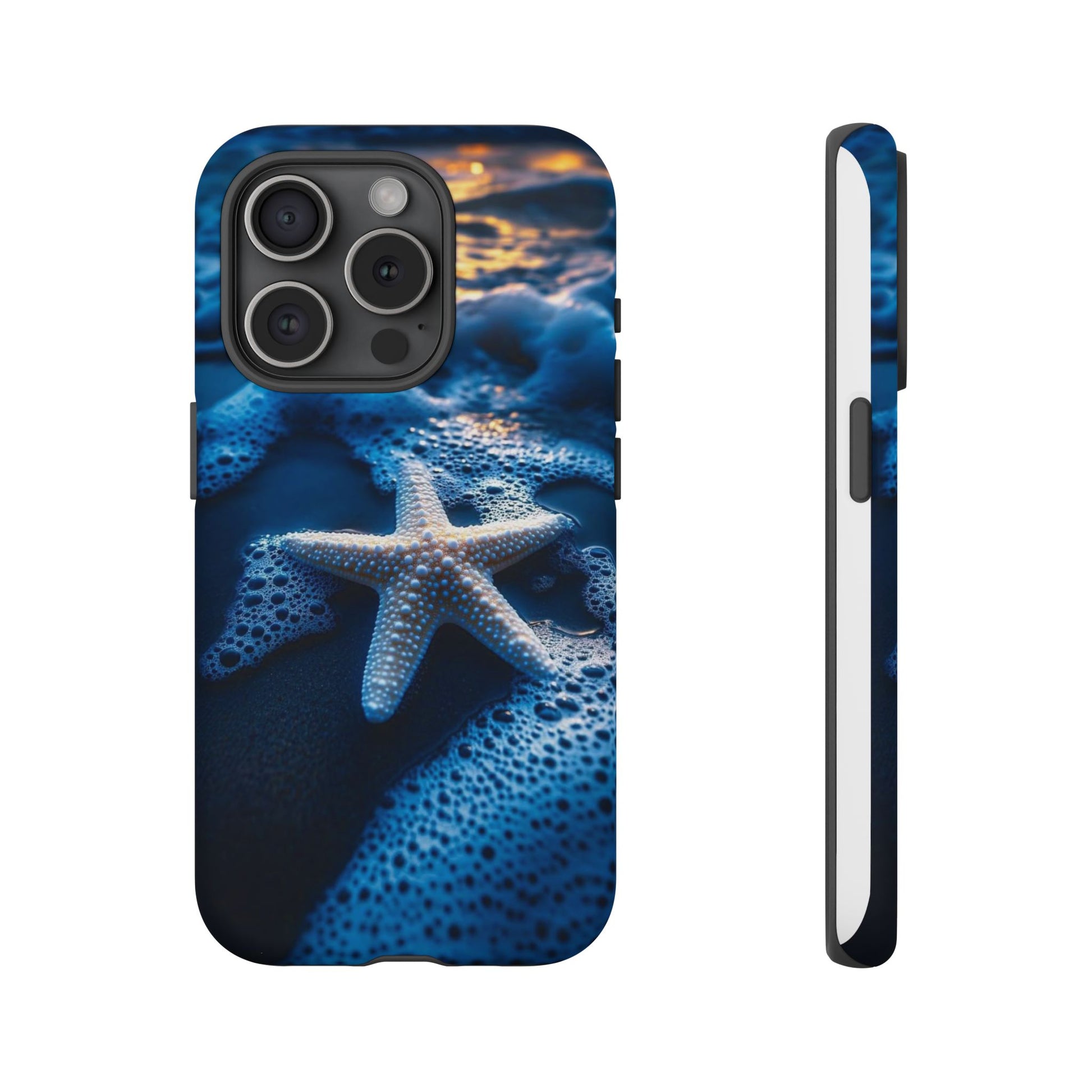 Starfish Beach Tough Cases for iPhones, Samsung, and Pixel