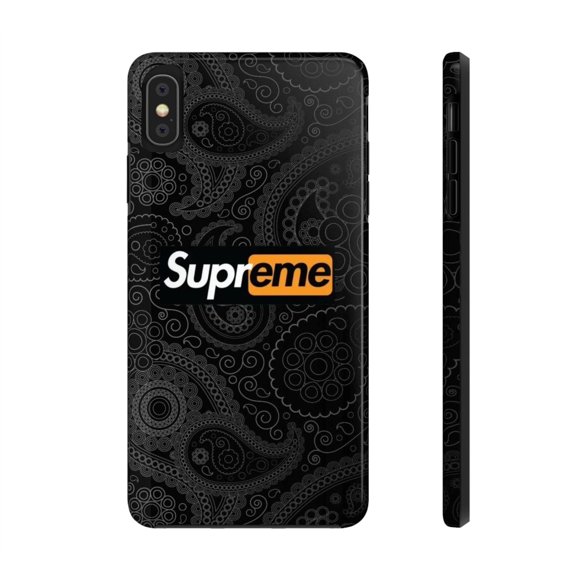 Supreme Themed Tough Phone Cases for Iphones & Samsung Phones