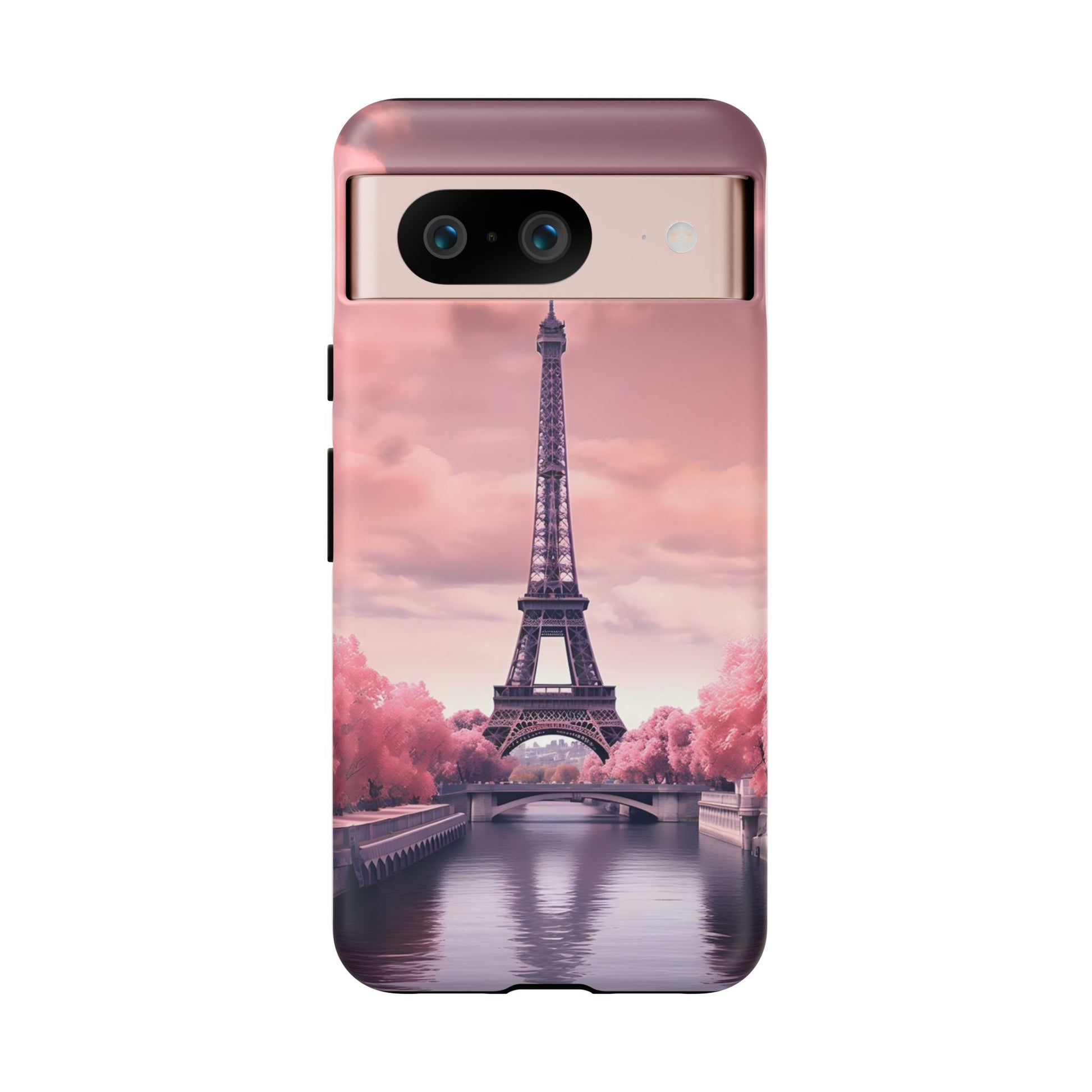 Eiffel Tower Paris Tough Cases for iPhones, Samsung, and Pixel