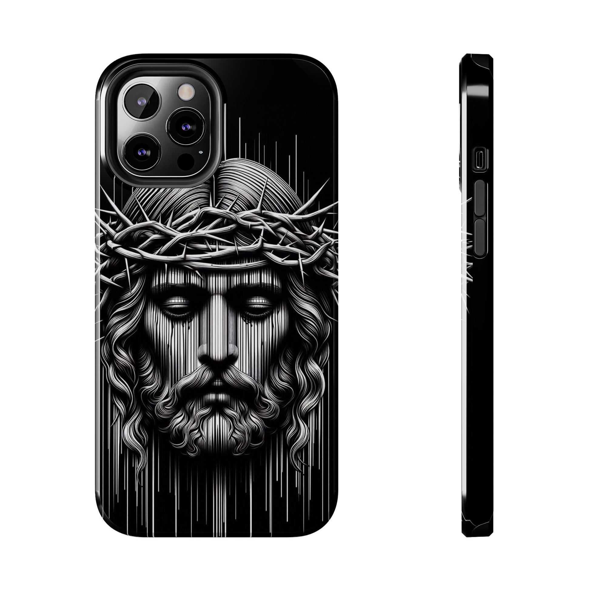 Jesus The King Crown Christian Phone Cases for iPhones & Samsung Phones