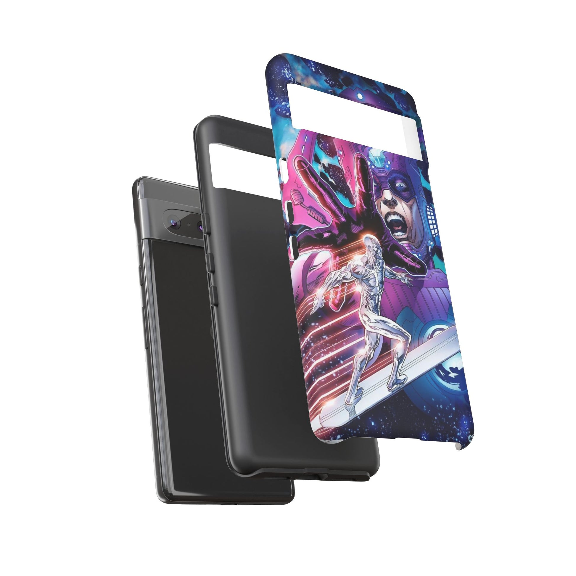 Galactus x Silver Surfer Marvel Phone Case, Tough Cases for iPhones, Samsung, and Pixel