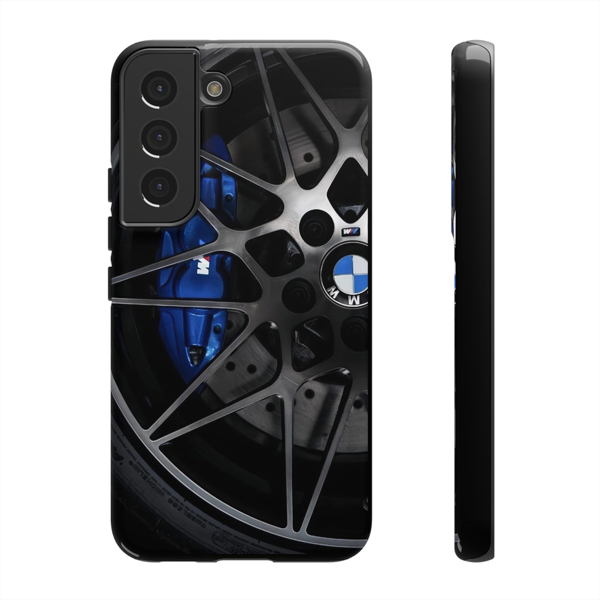 BMW M3 Racing Wheels Tough Cases for iPhones, Samsung, and Pixel