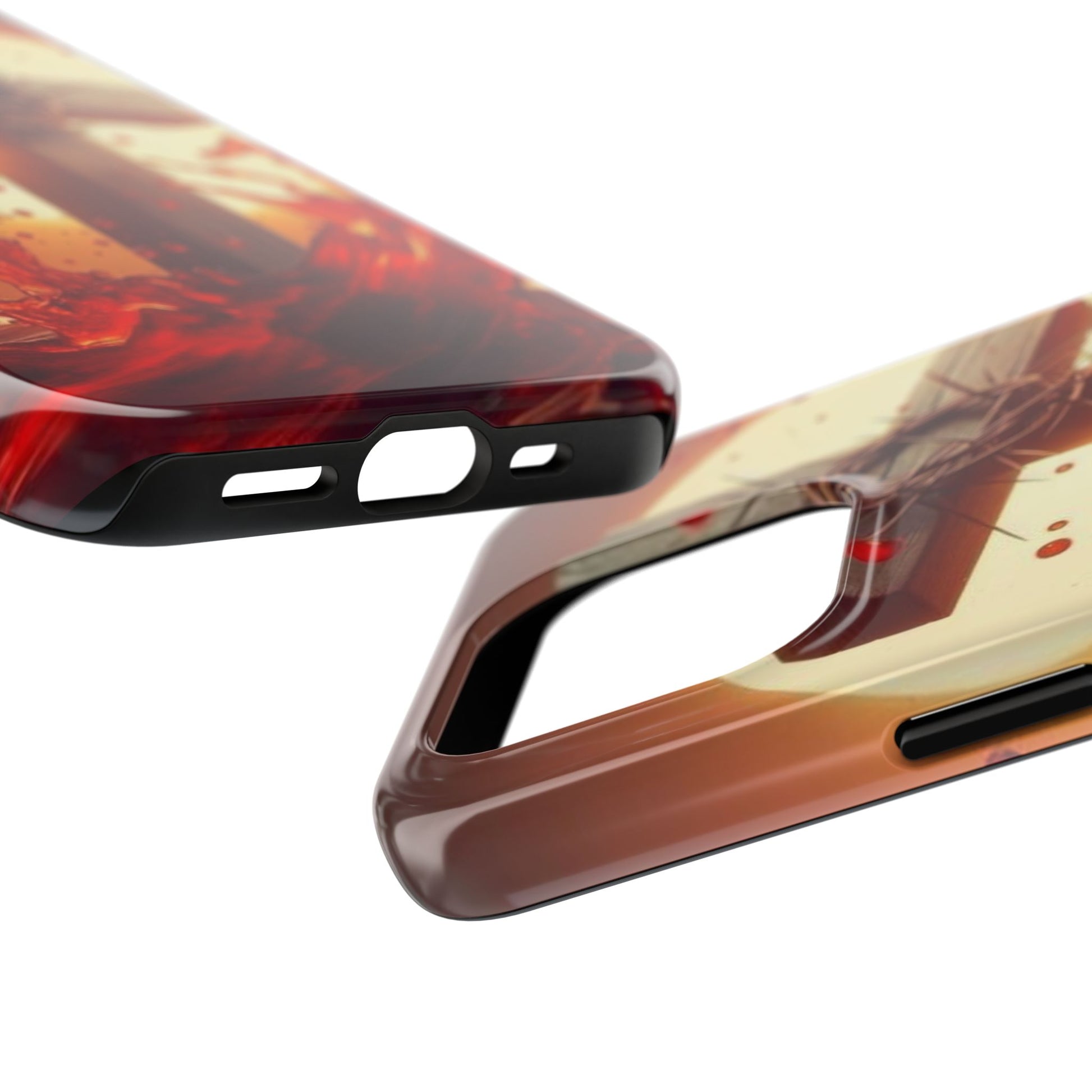 Blood of Christ Christian Theme Phone Cases for iPhones & Samsung Phones