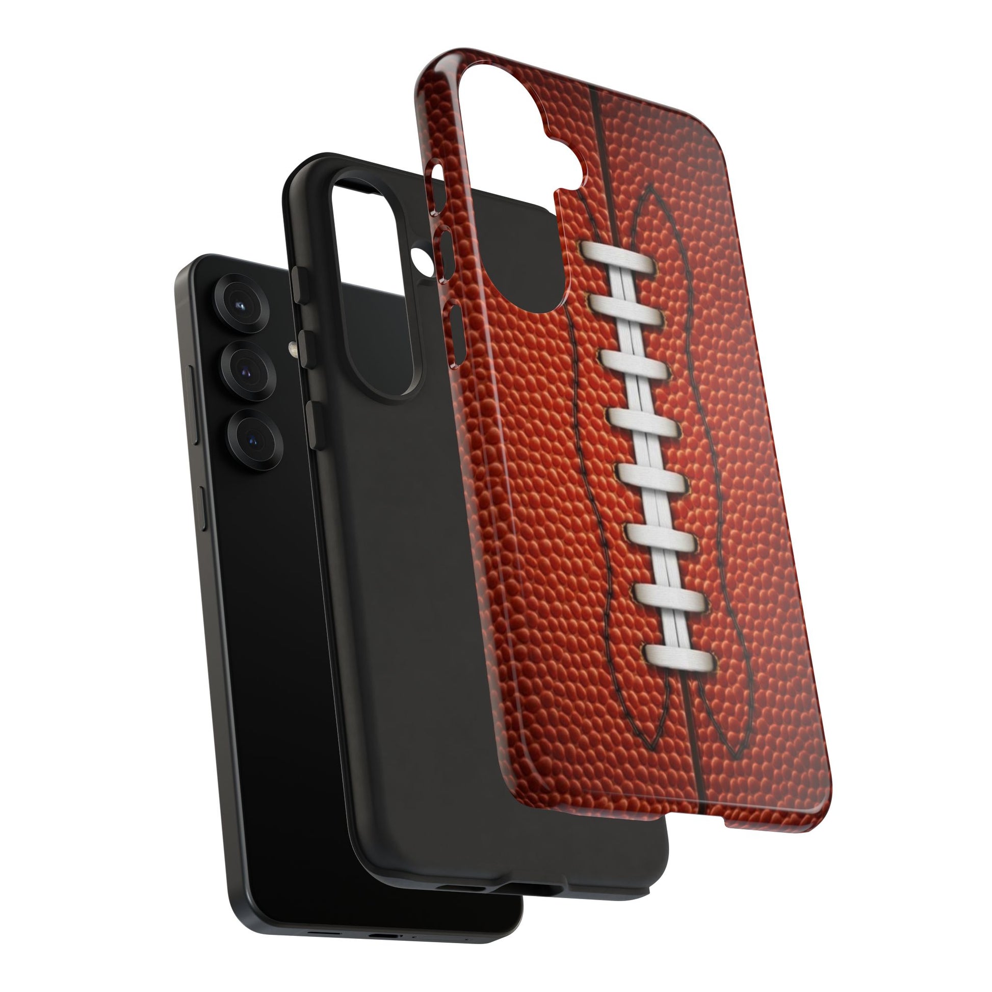 Football Pigskin Print Tough Cases for iPhones, Samsung, and Pixel