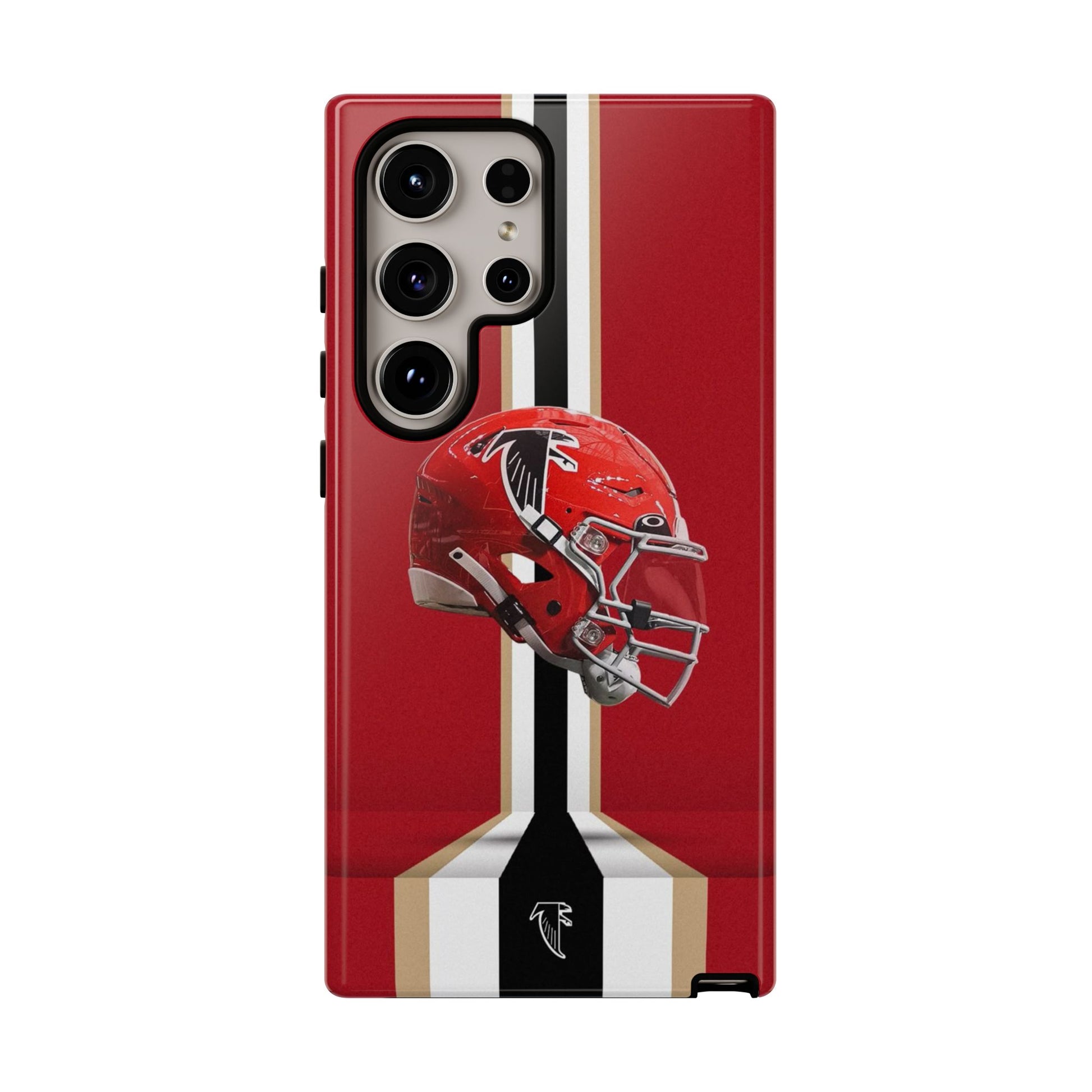 Atlanta Falcons Football Helmet Logo Tough Cases for iPhones, Samsung, and Pixel