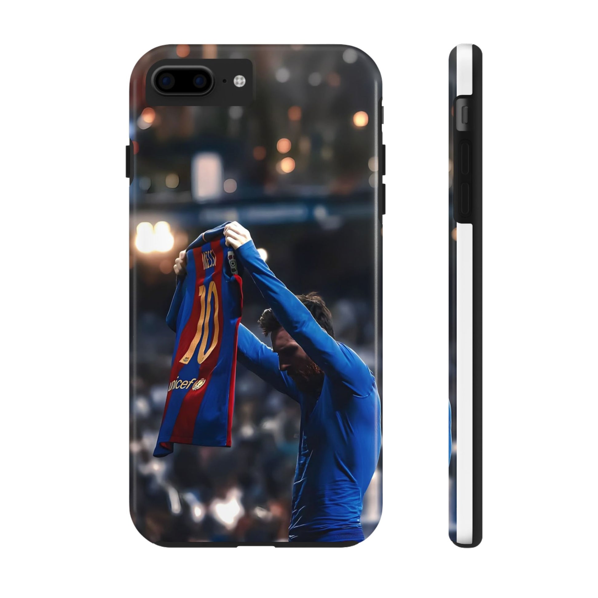 Soccer Champ Messi Tough Phone Cases for Iphones & Samsung Phones Durable