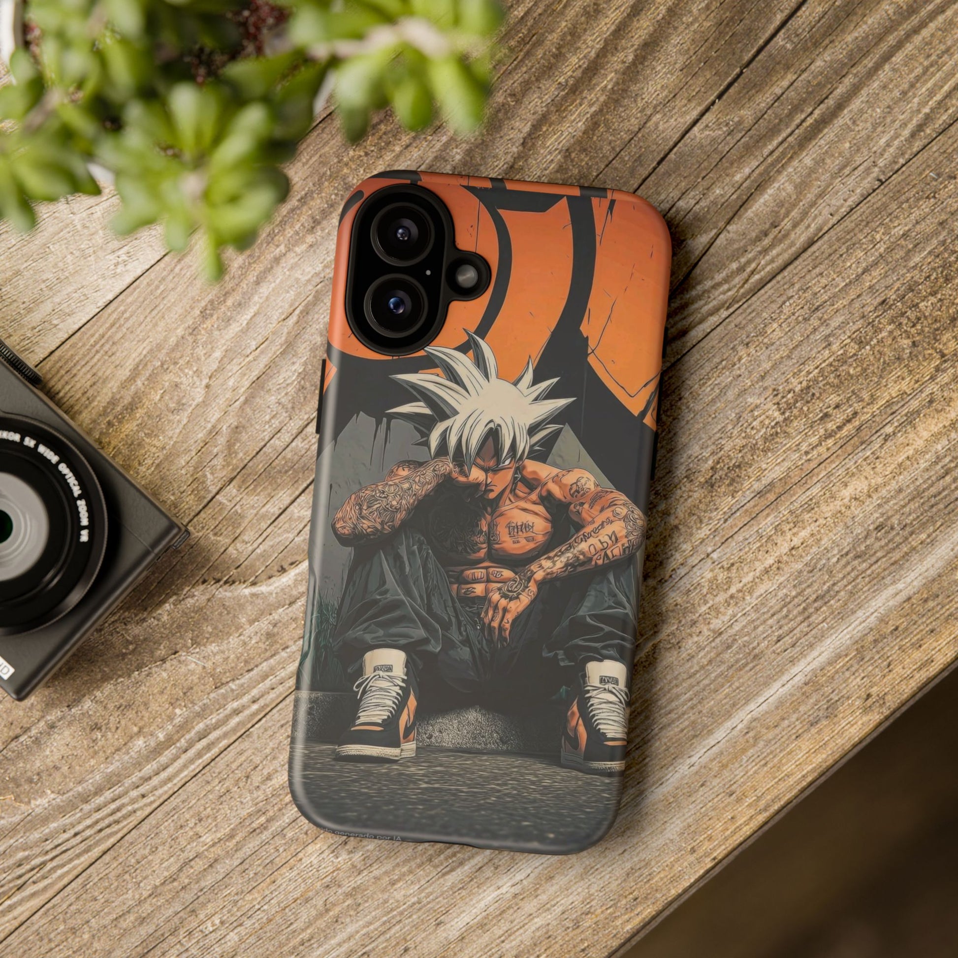 Anime DBZ Thug Tough Cases for iPhones, Samsung, and Pixel