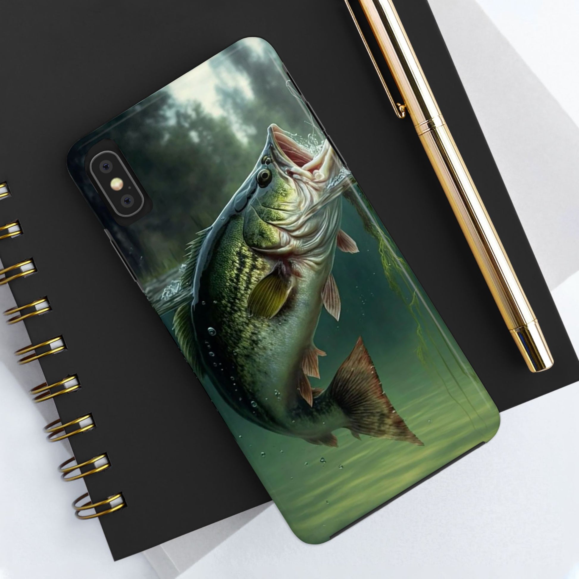 Large Mouth Bass Theme Phone Cases for iPhones & Samsung Phones