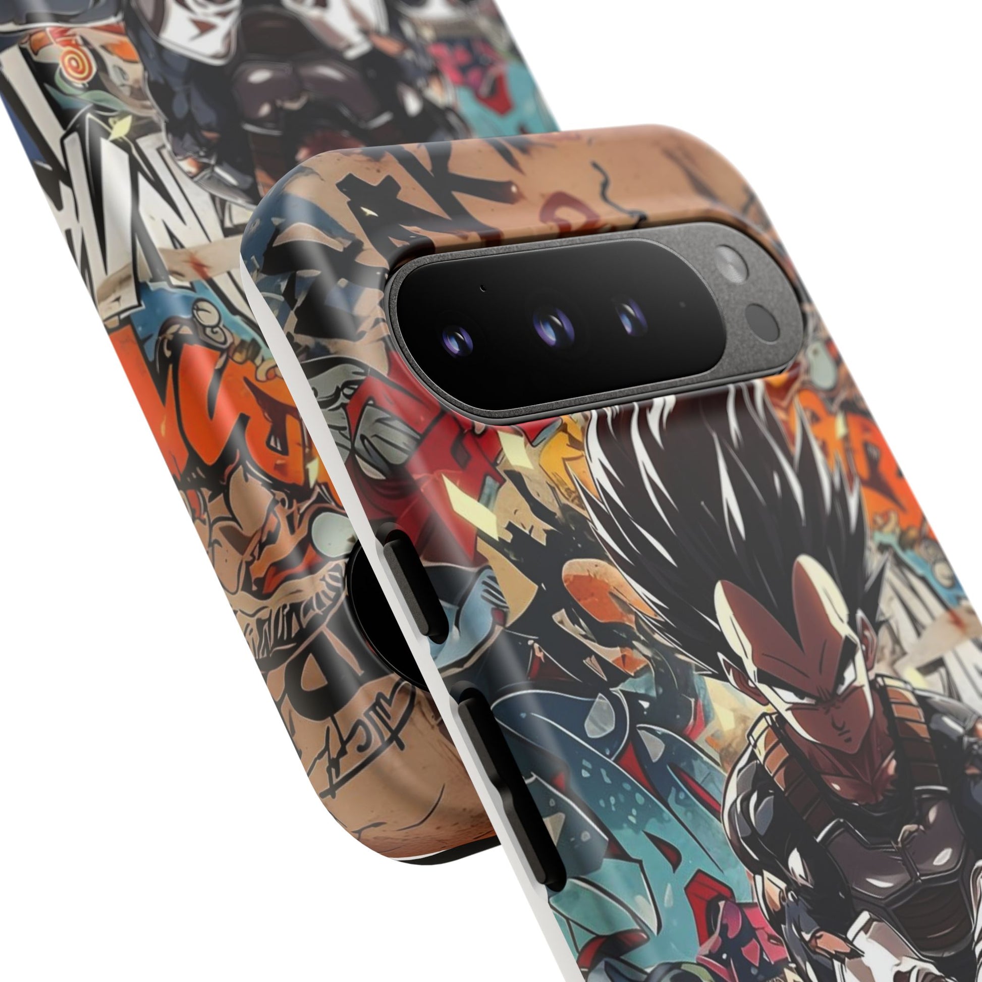 Anime Vegeta Dragon ball Z Tough Cases for iPhones, Samsung, and Pixel