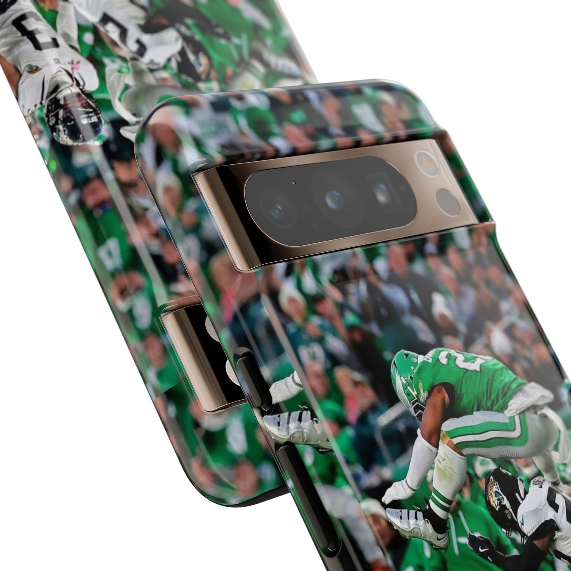 Saquon Barkley The Huddle Eagles Football Tough Cases for iPhones, Samsung, and Pixel