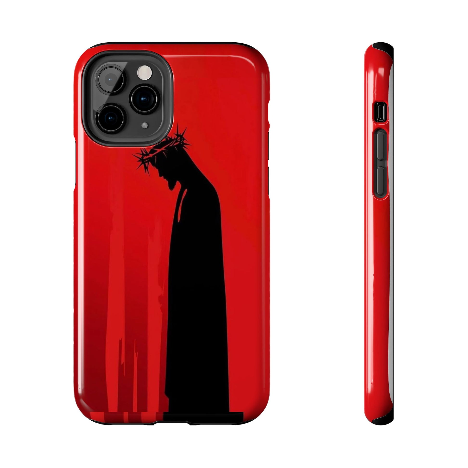 Jesus Silhouette Christian Art Phone Case for iPhone & Samsung Galaxy Phones