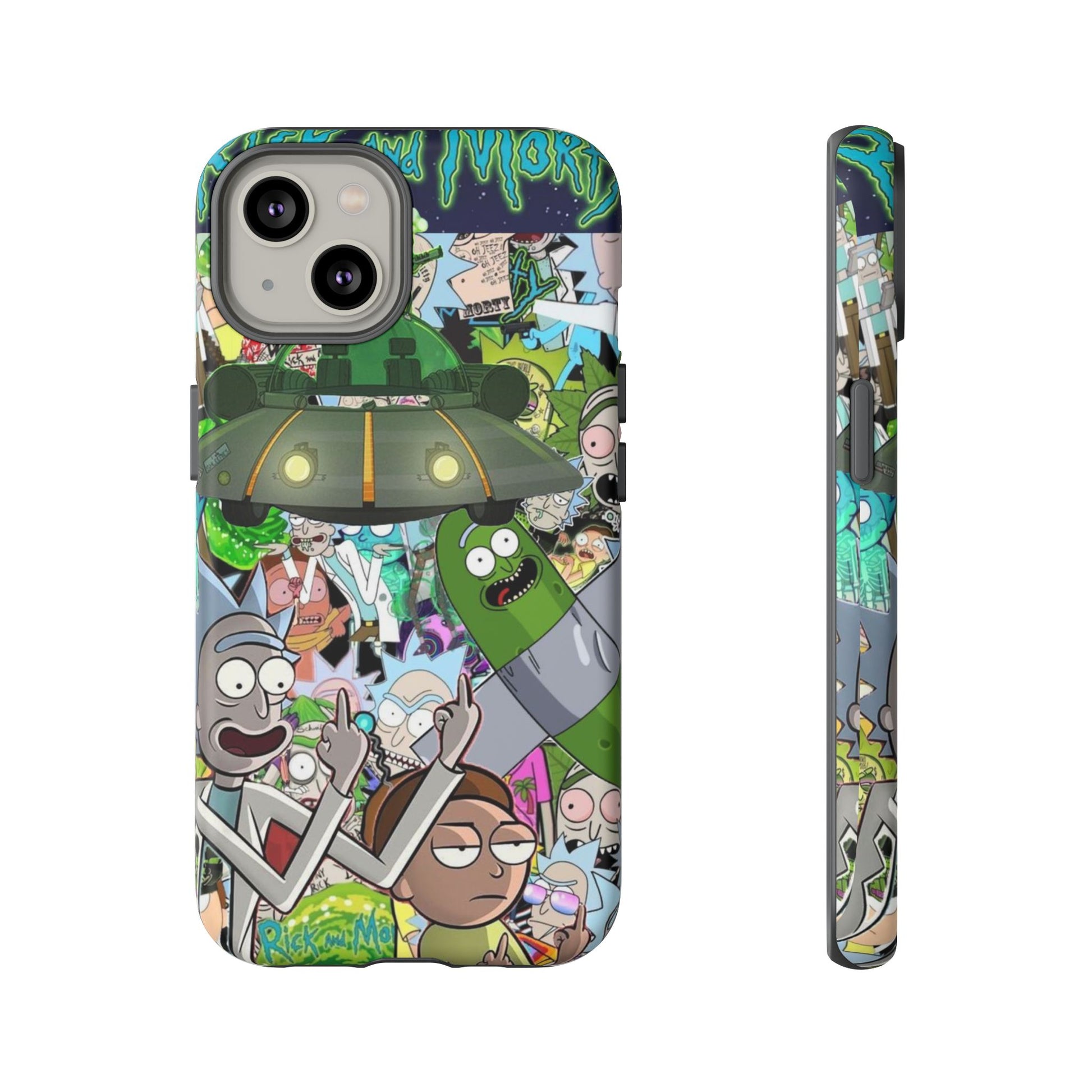 Rick and Morty Phone Case, Tough Cases for iPhones, Samsung, and Pixel