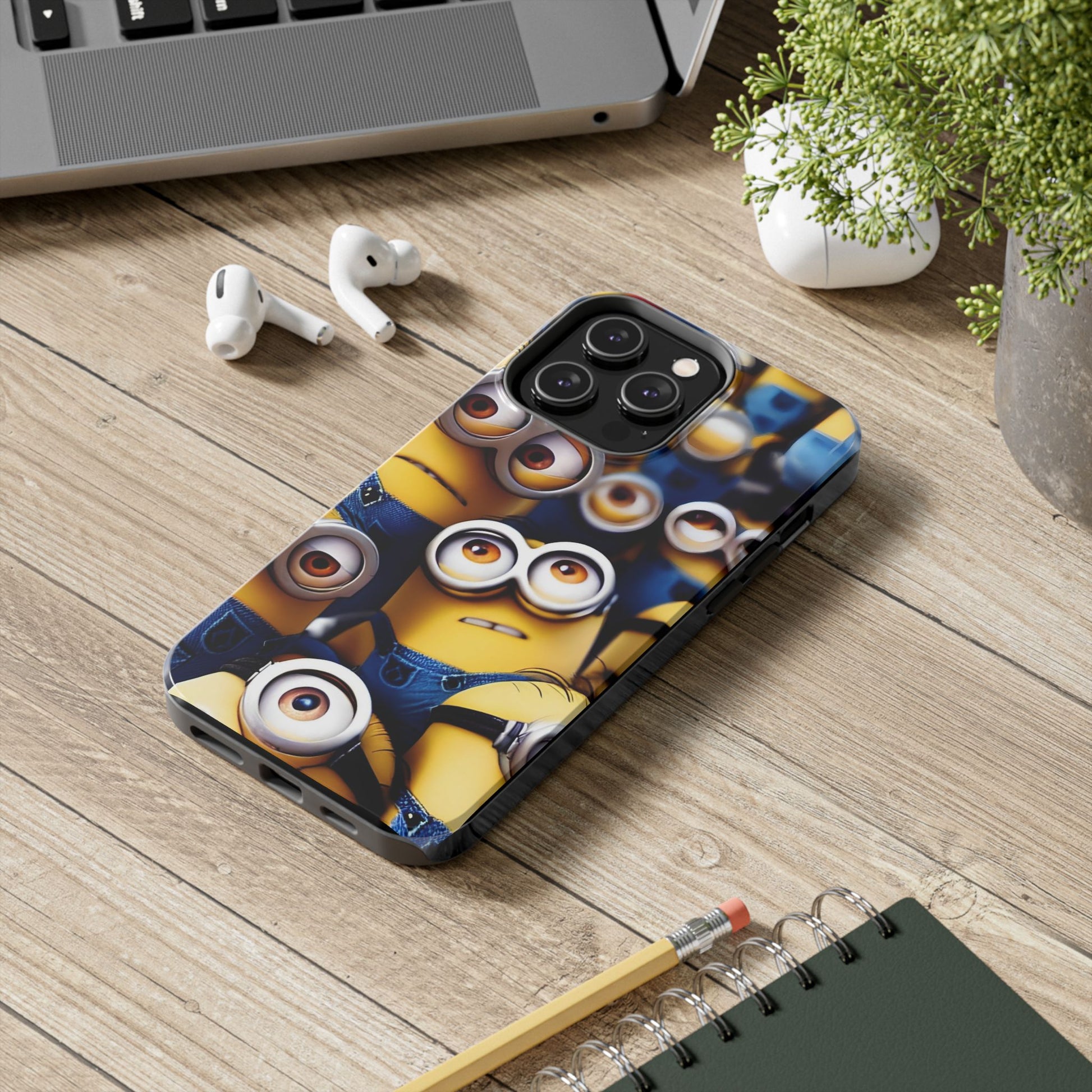 Minions Theme Phone Cases for Iphones & Samsung Phones Durable