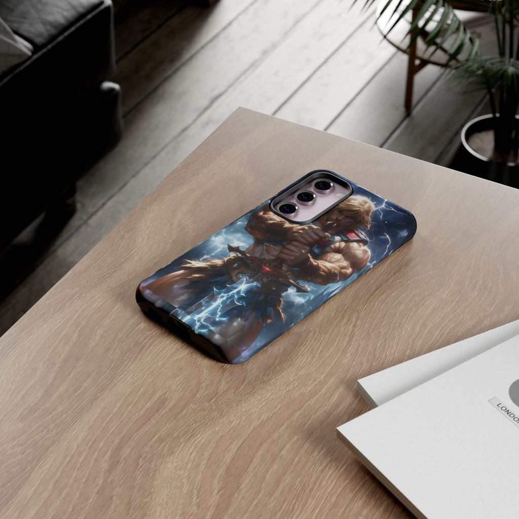 He-Man Masters of the Universe Tough Cases for iPhones, Samsung, and Pixel
