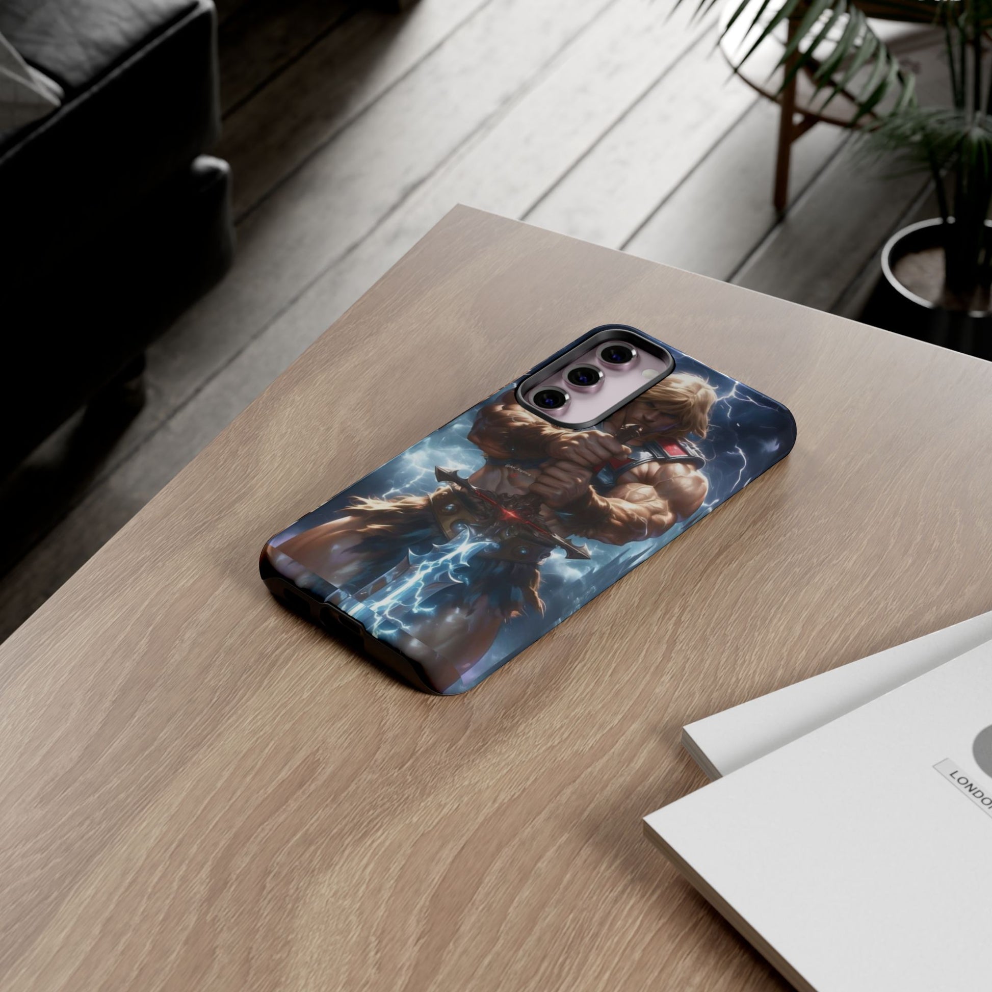 He-Man Masters of the Universe Tough Cases for iPhones, Samsung, and Pixel