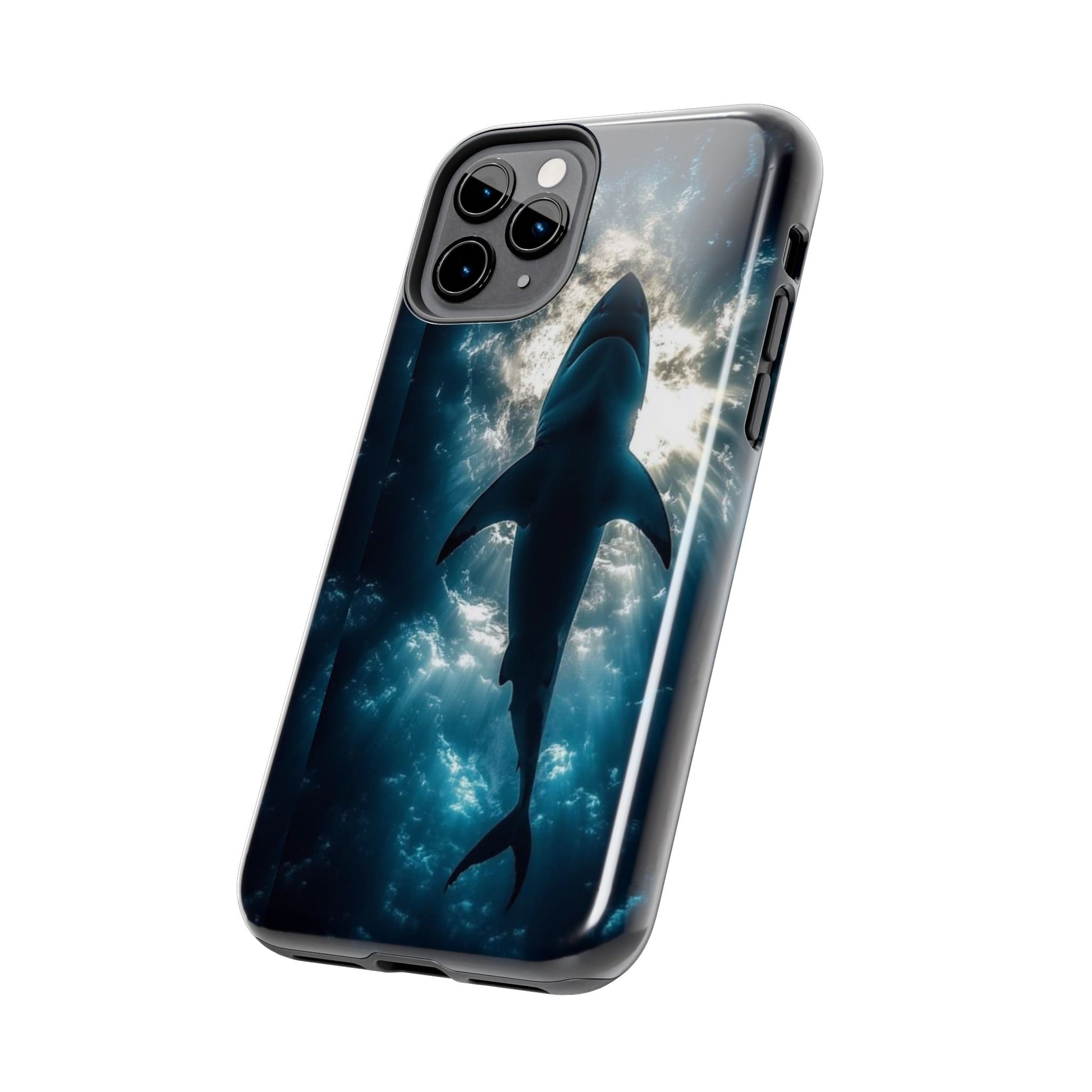 Great White Shark Themed Tough Phone Cases for Iphones & Samsung Phones