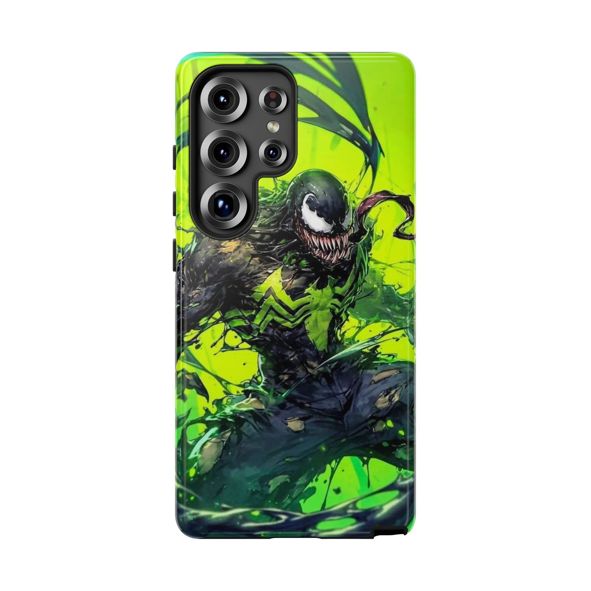 Evil Venom Phone Case, Tough Cases, Marvel Comics Phone for iPhones, Samsung, and Pixel