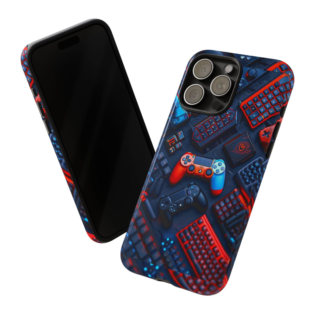 Gamer Themed Controllers Tough Cases for iPhones, Samsung, and Pixel
