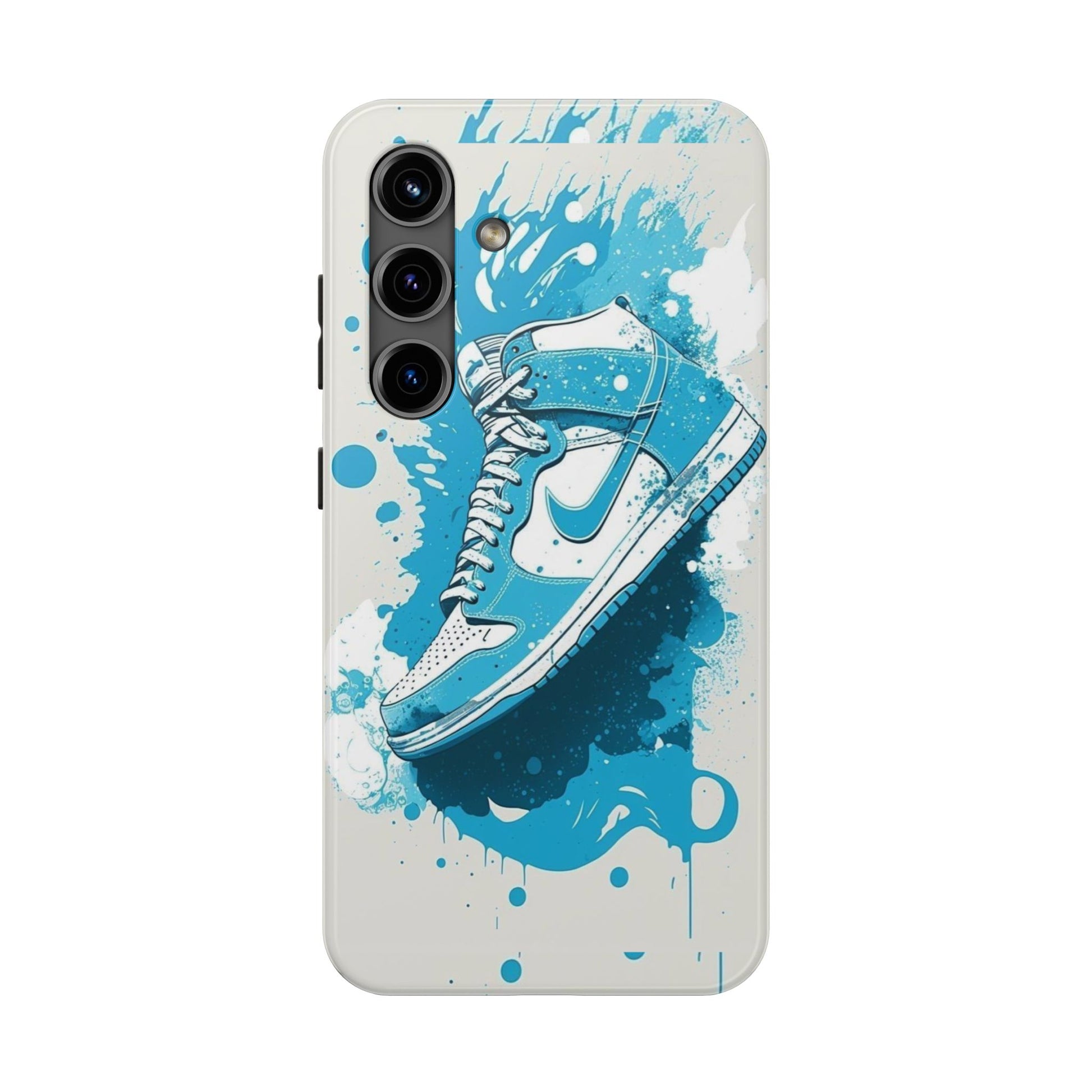 Baby Blue Jordan's Theme Phone Cases for Iphones & Samsung Phones