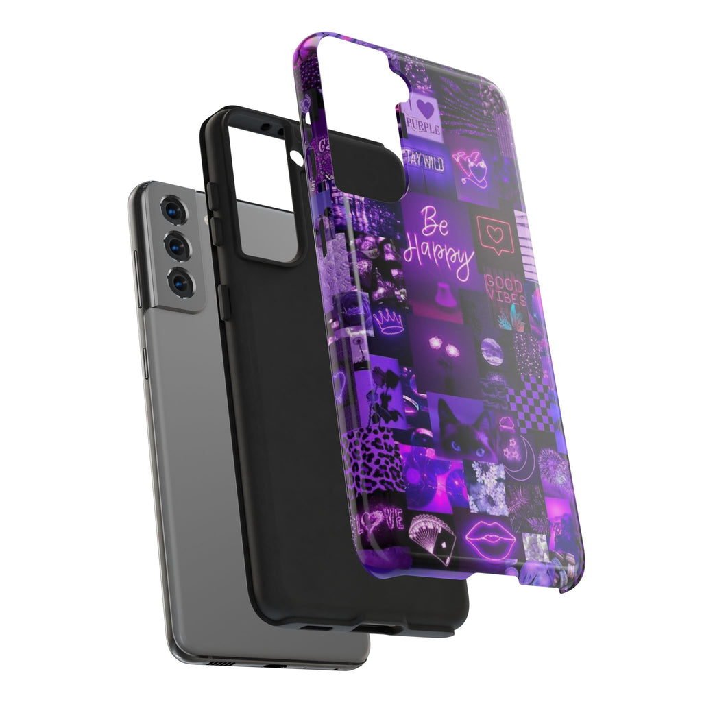 Be Happy Themed Tough Phone Cases for Iphones & Samsung Phones